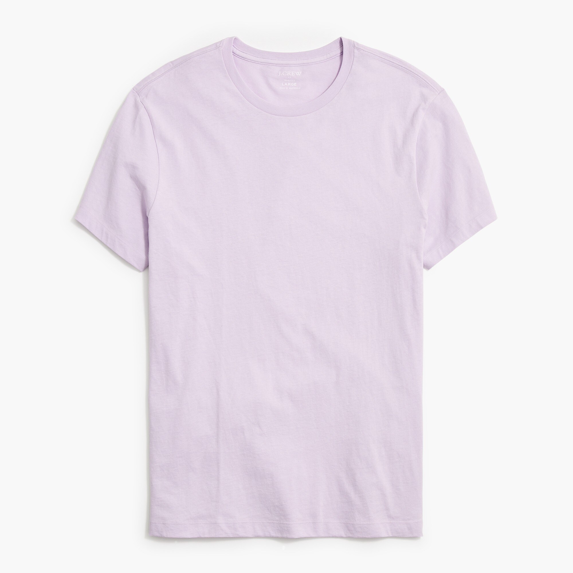  Cotton washed jersey tee