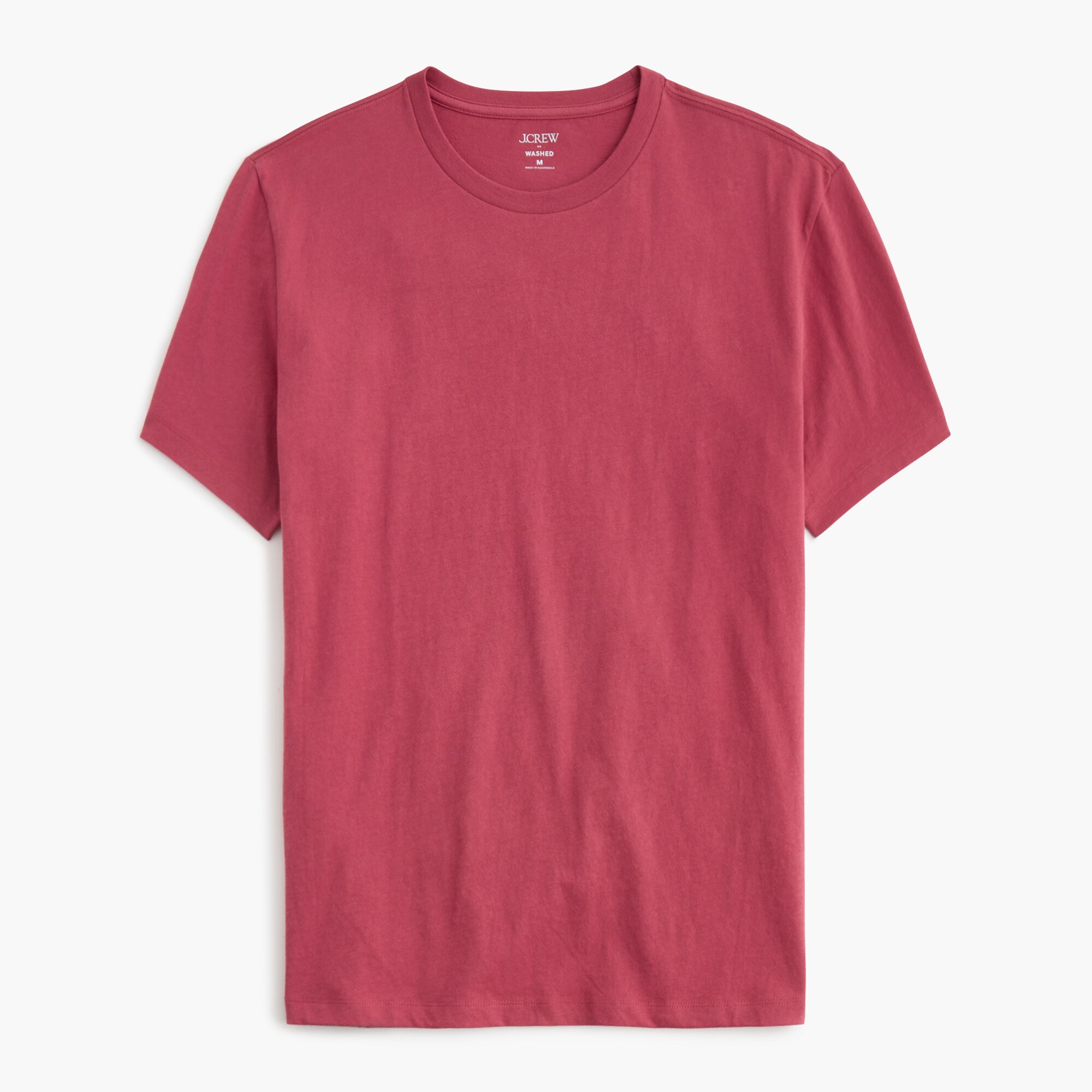 mens Cotton washed jersey tee