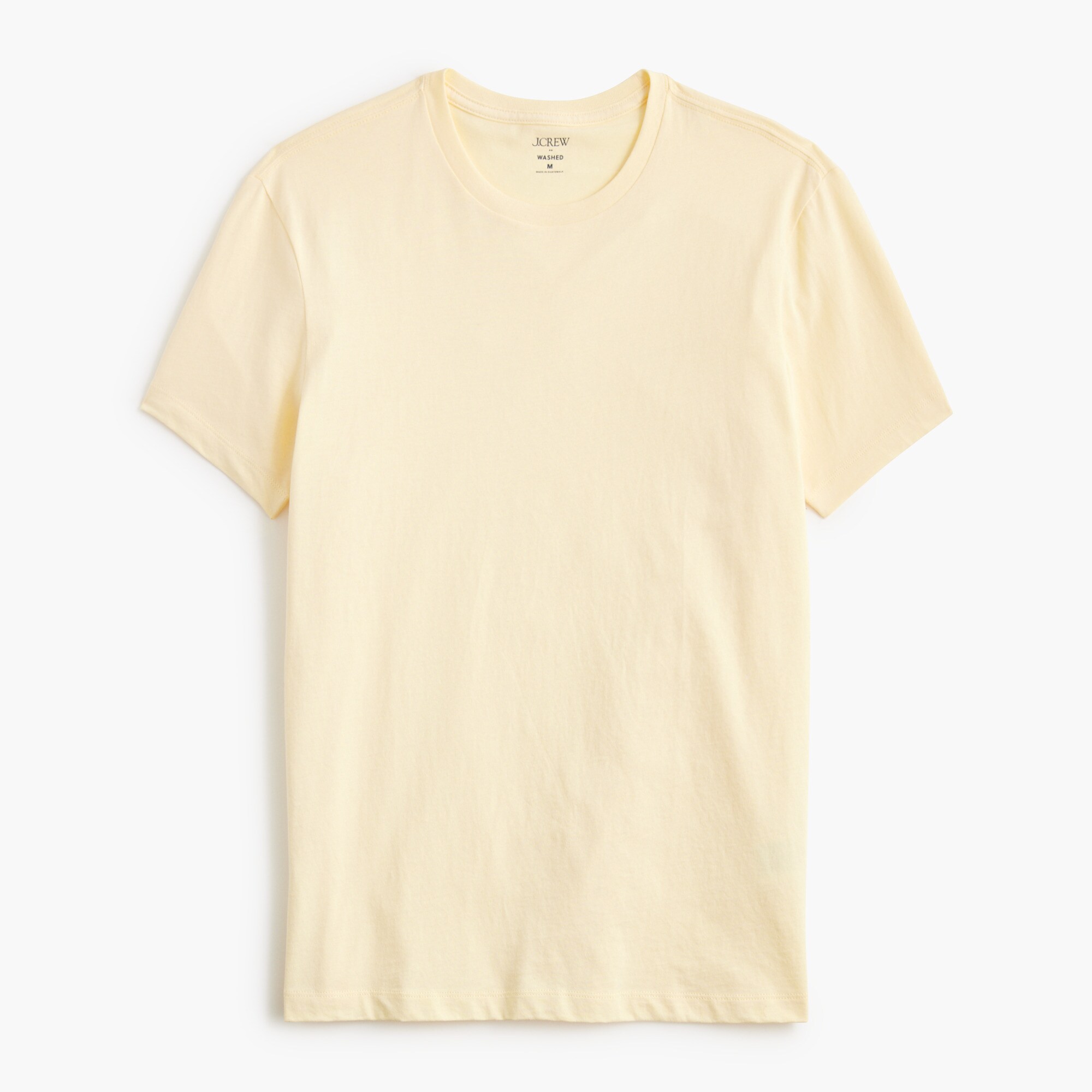 Cotton washed jersey tee