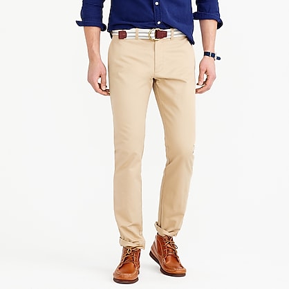 J.Crew: Unhemmed essential chino in 484 fit