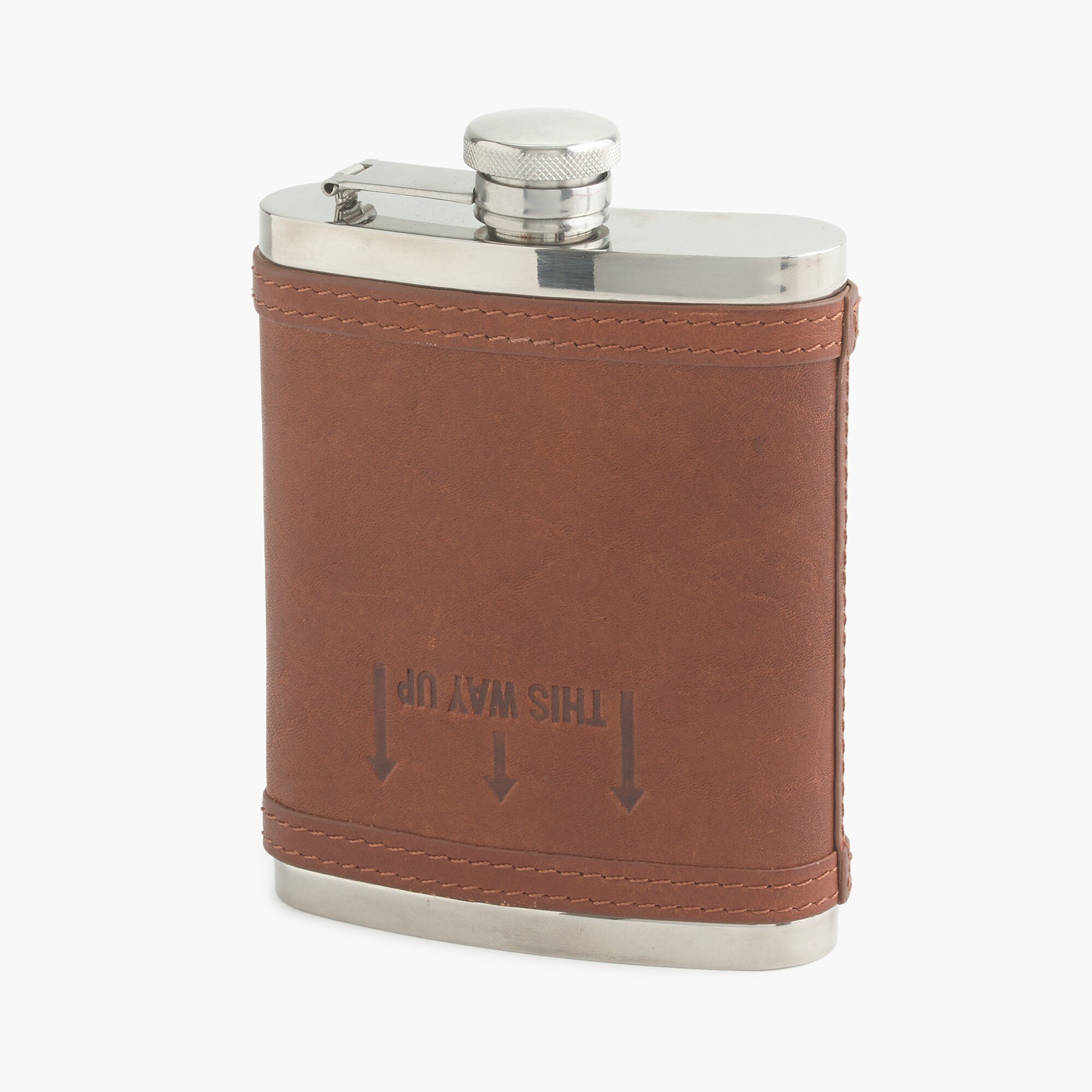 Leather flask