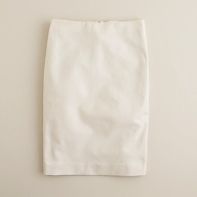 No. 2 pencil skirt in double-serge cotton : Women pencil | J.Crew