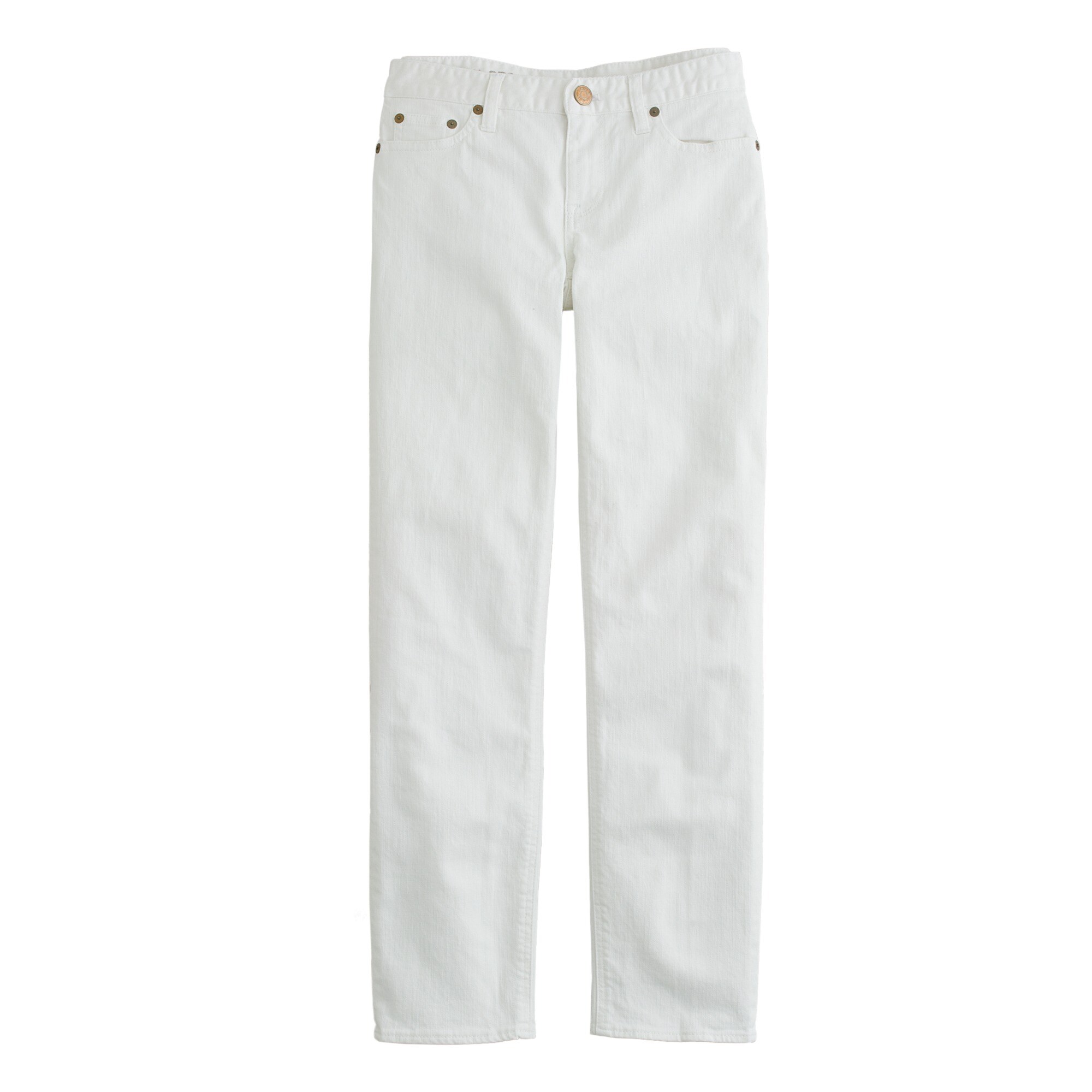 Matchstick jean in white