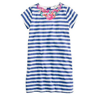 Girls Dress Blue Necklace