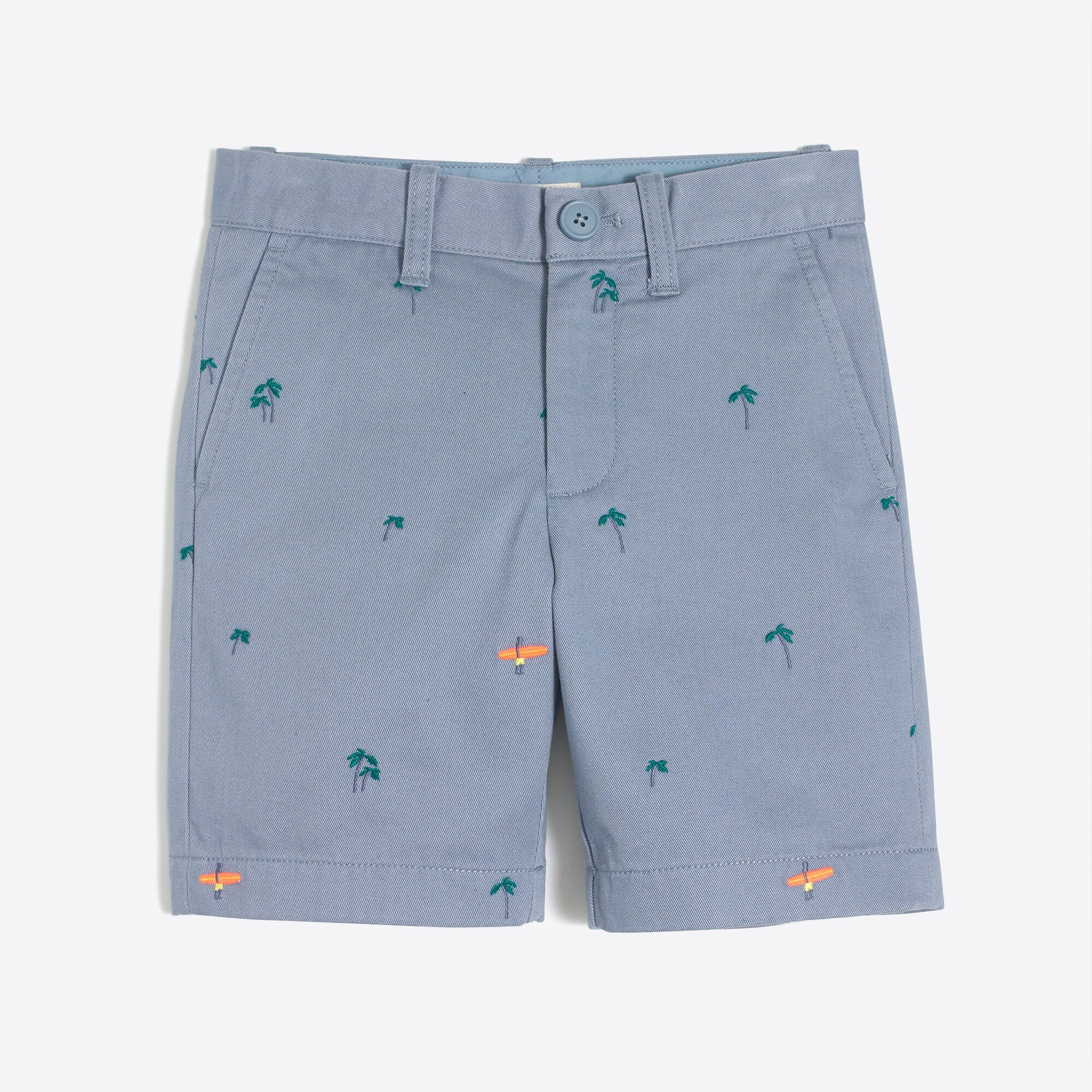 Boys' embroidered Gramercy short
