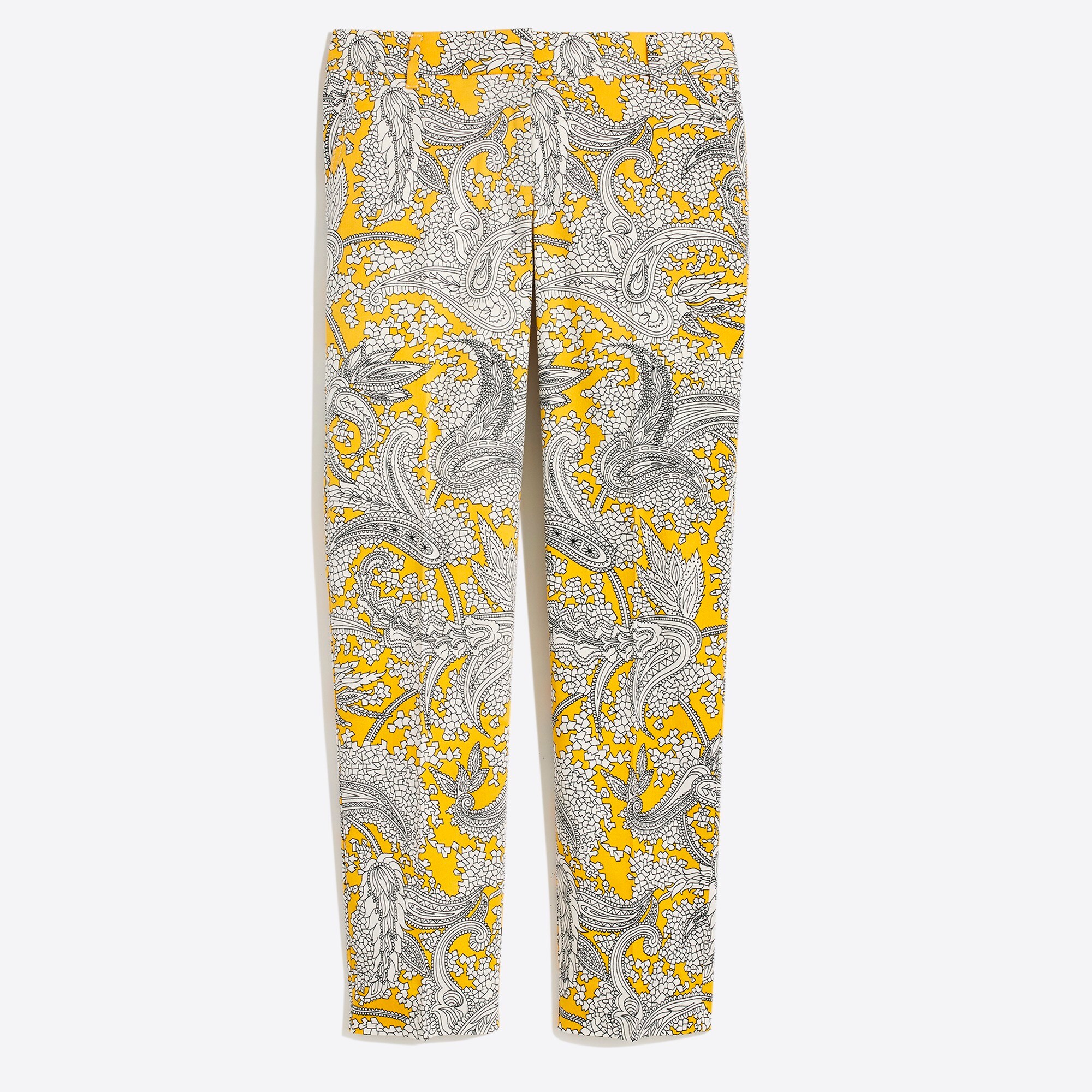 Printed skimmer pant
