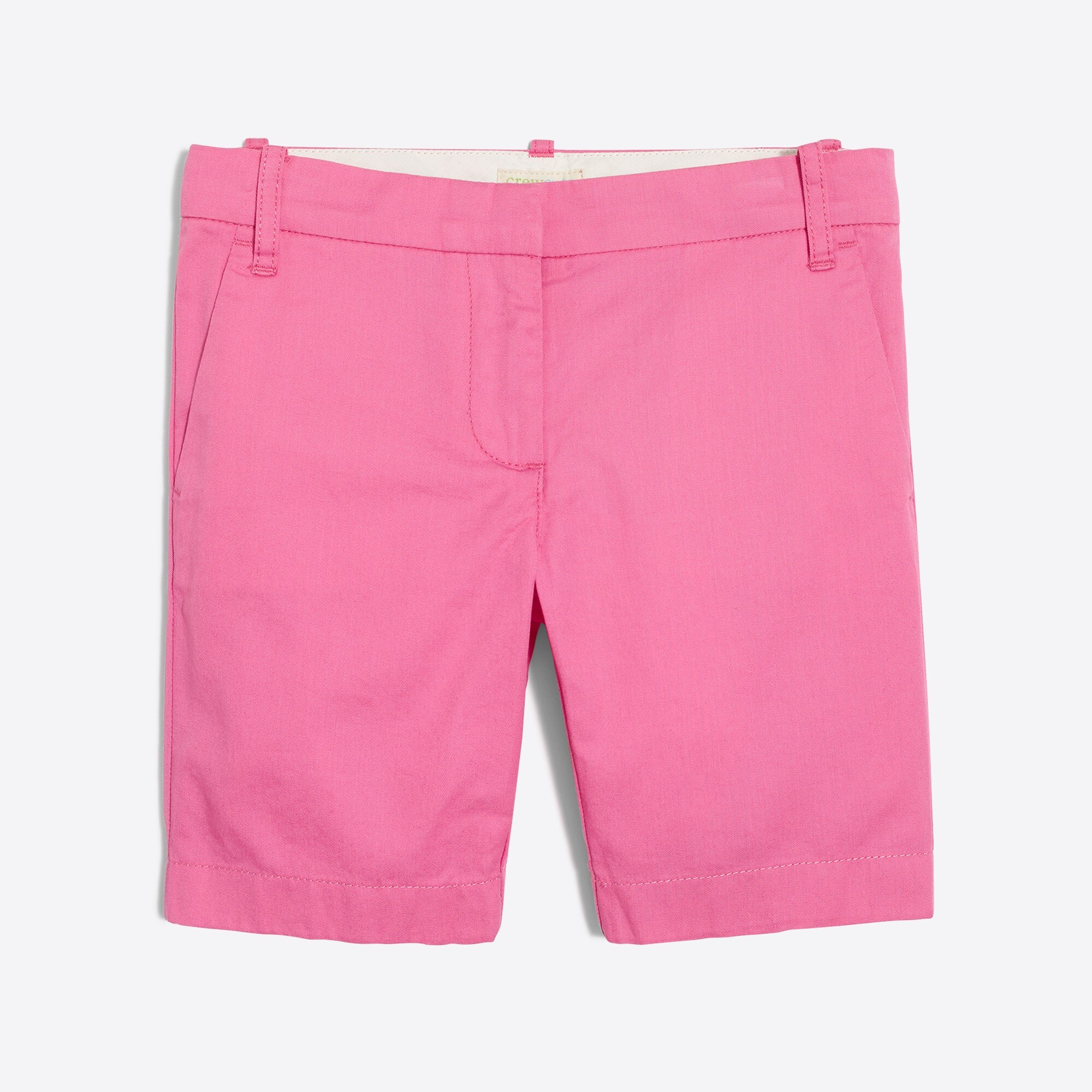 factory: girls' bermuda short for girls, right side, view zoomed