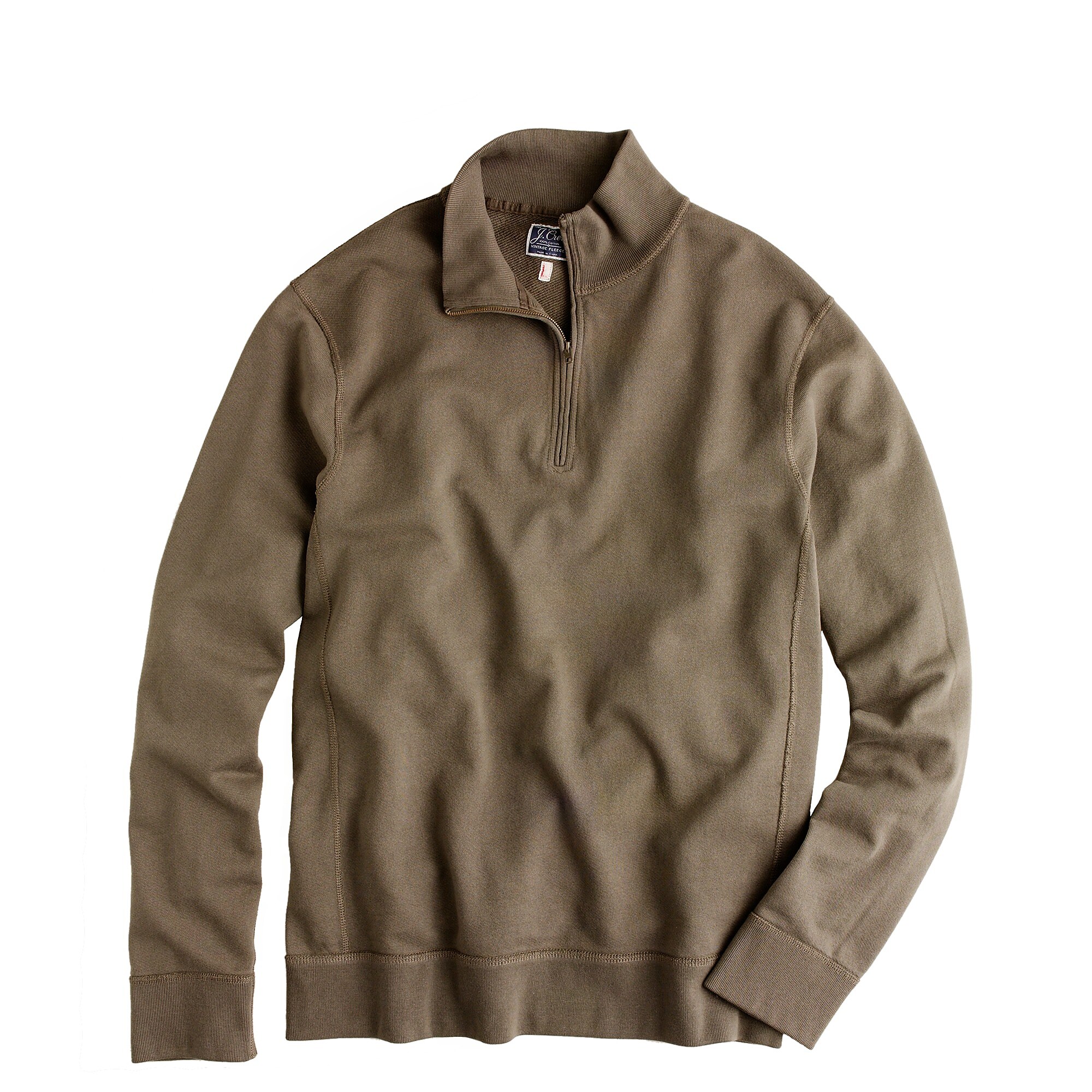 Lightweight vintage fleece half-zip pullover : | J.Crew