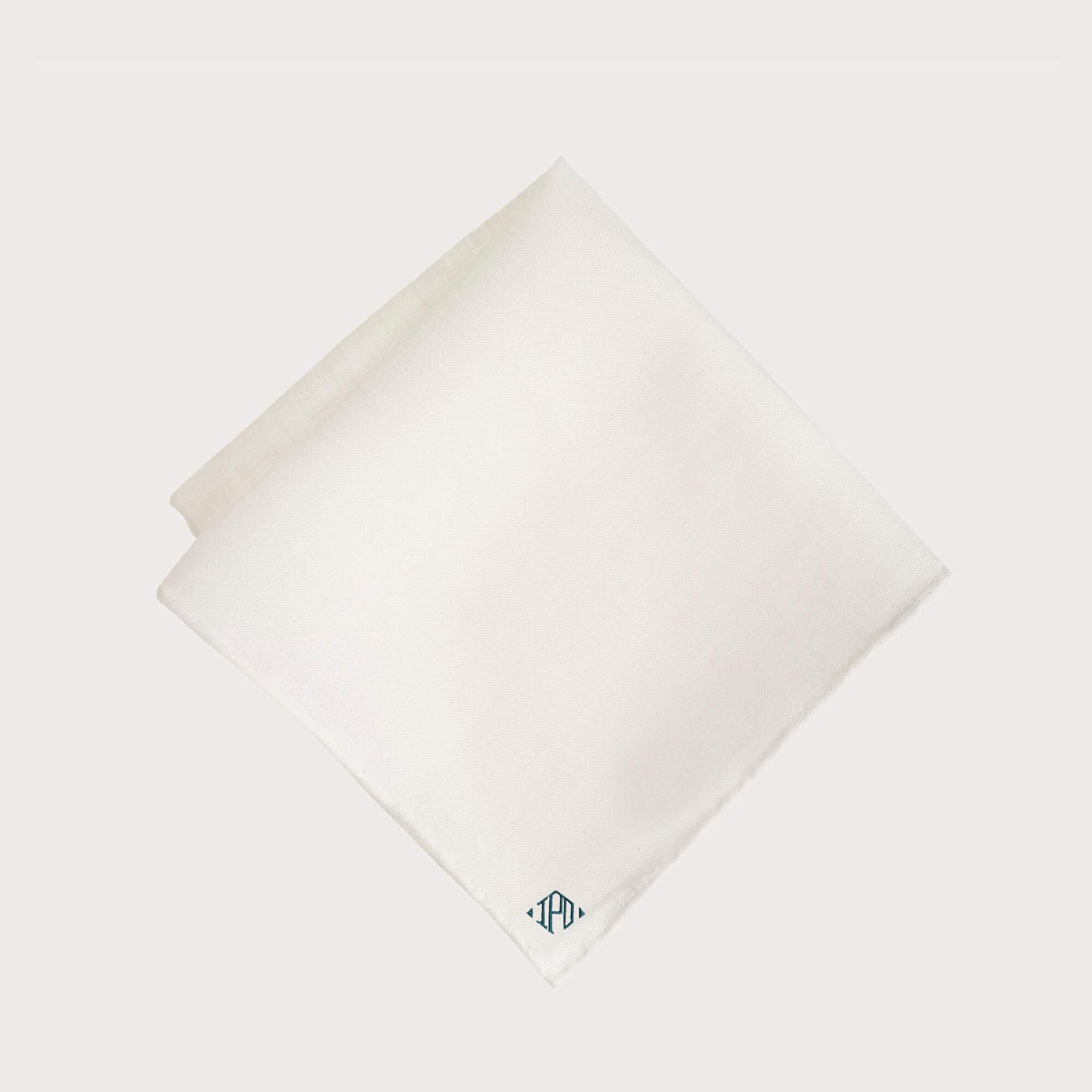 English linen pocket square