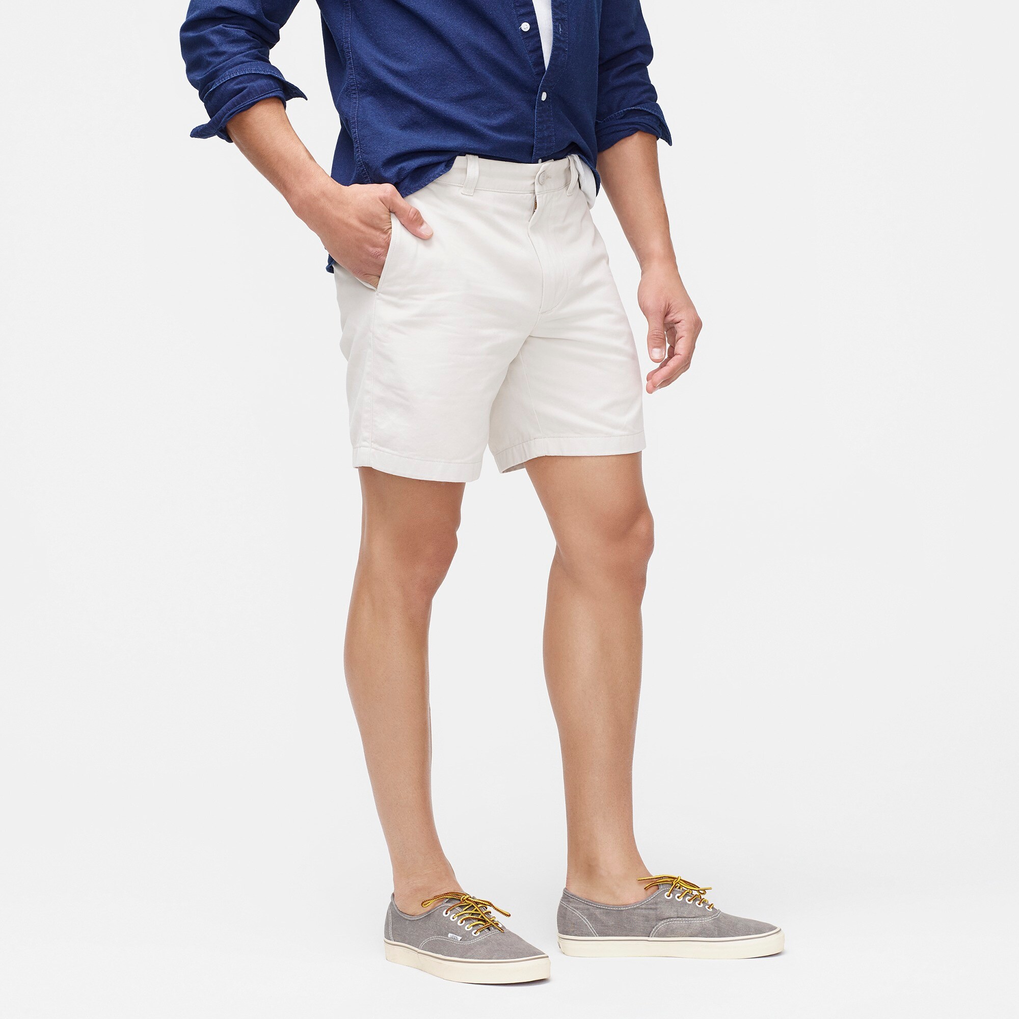 j crew 7 inch shorts