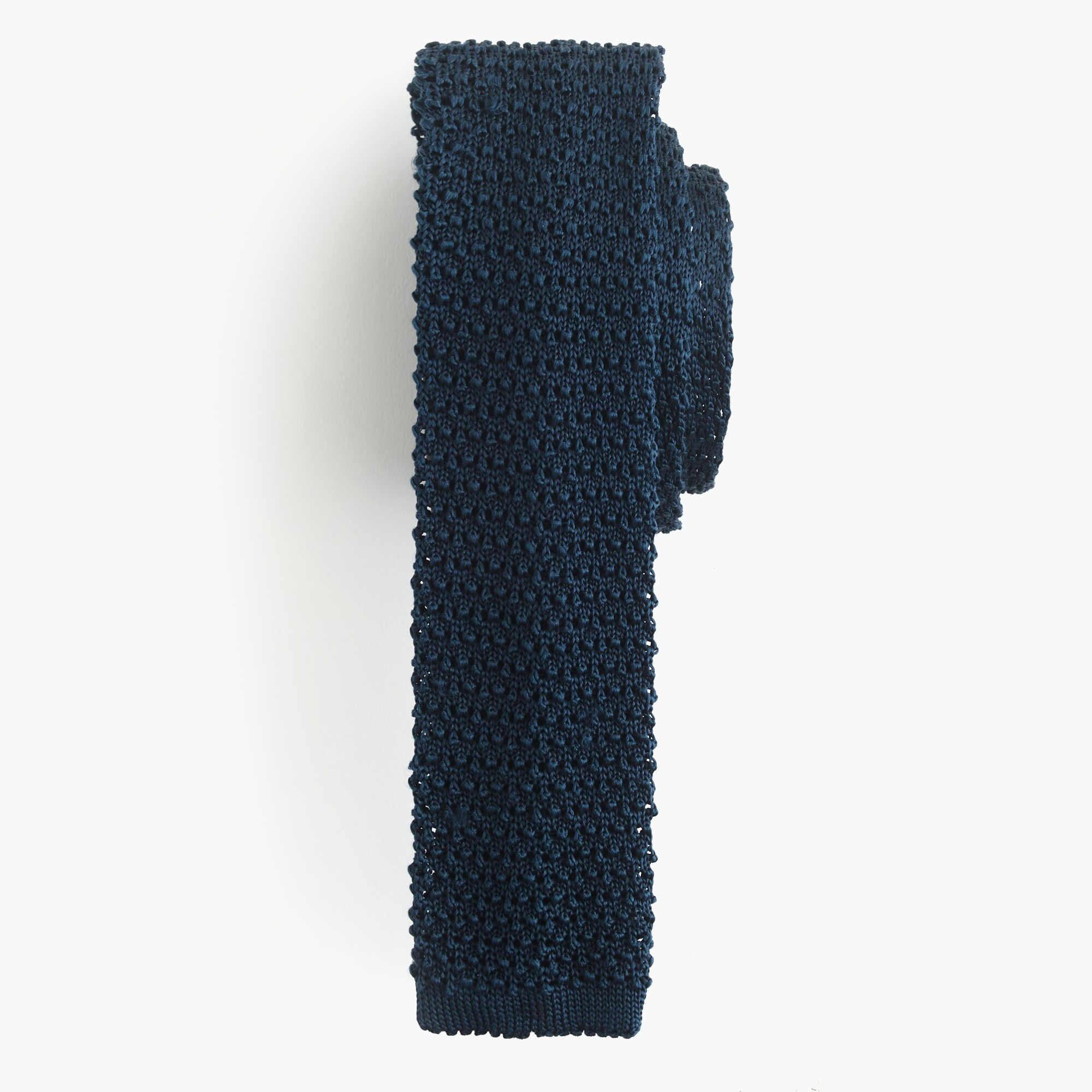 mens silk knit tie