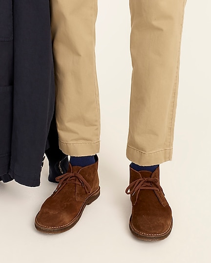 j.crew: adults' 1990 macalister boots in suede for men