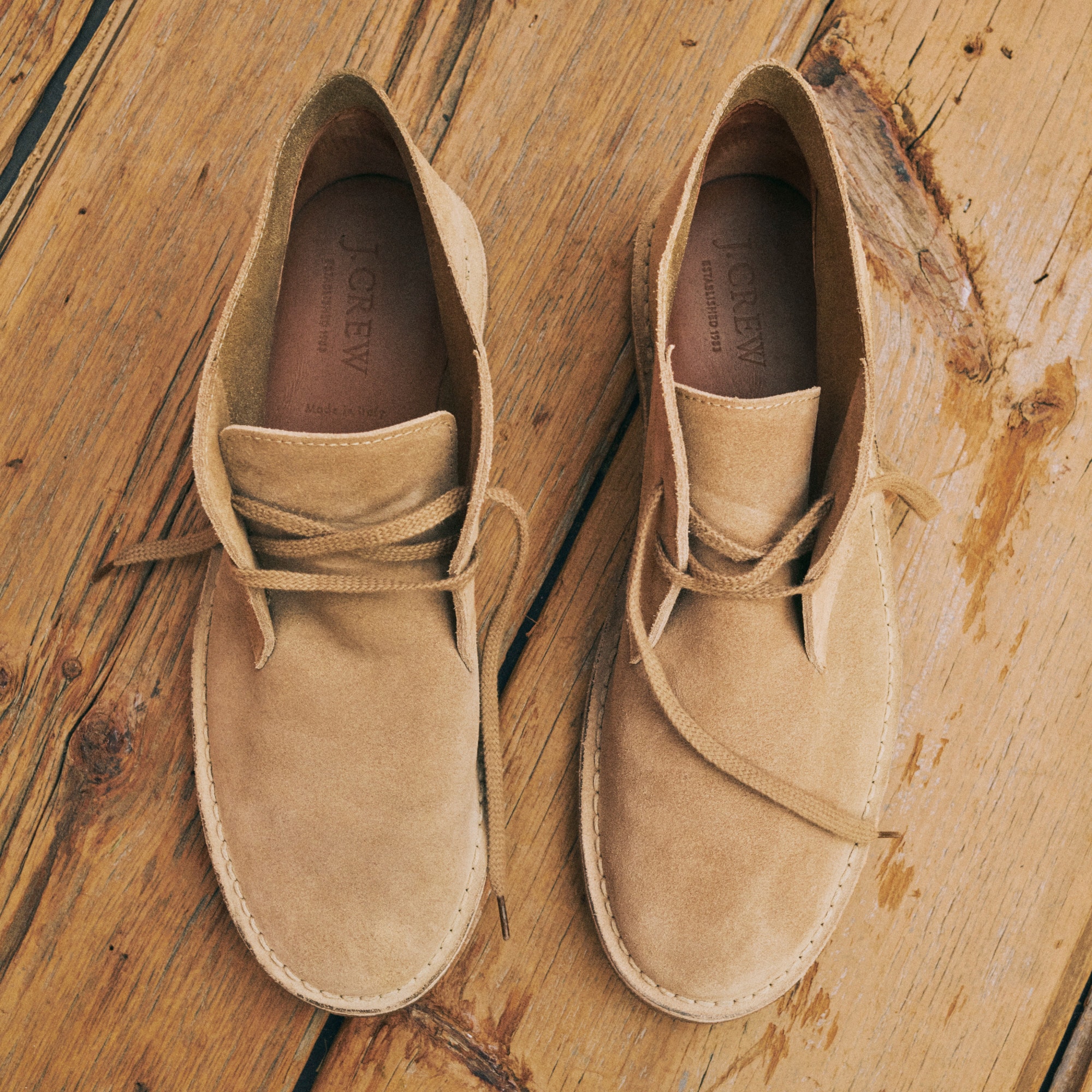 洋楽 JosephJarman&AnthonyBraxtonTOGETHERALONE Adults' 1990 MacAlister Boots In Suede For Men | J.Crew