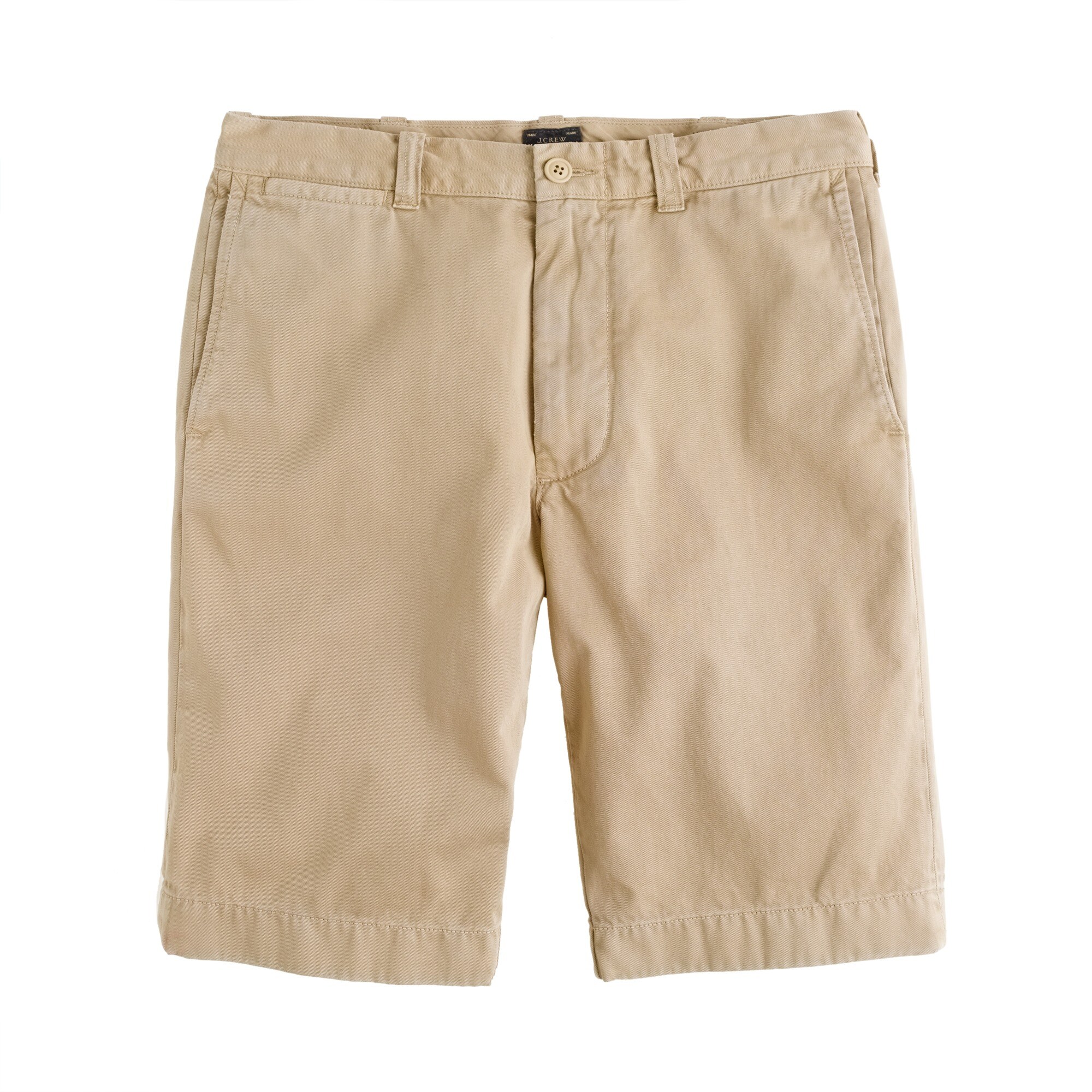 J.Crew 10.5 Short In Garment dyed Cotton For Men