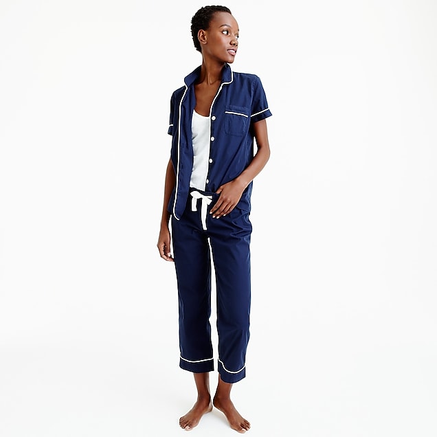 Vintage short-sleeve pajama set