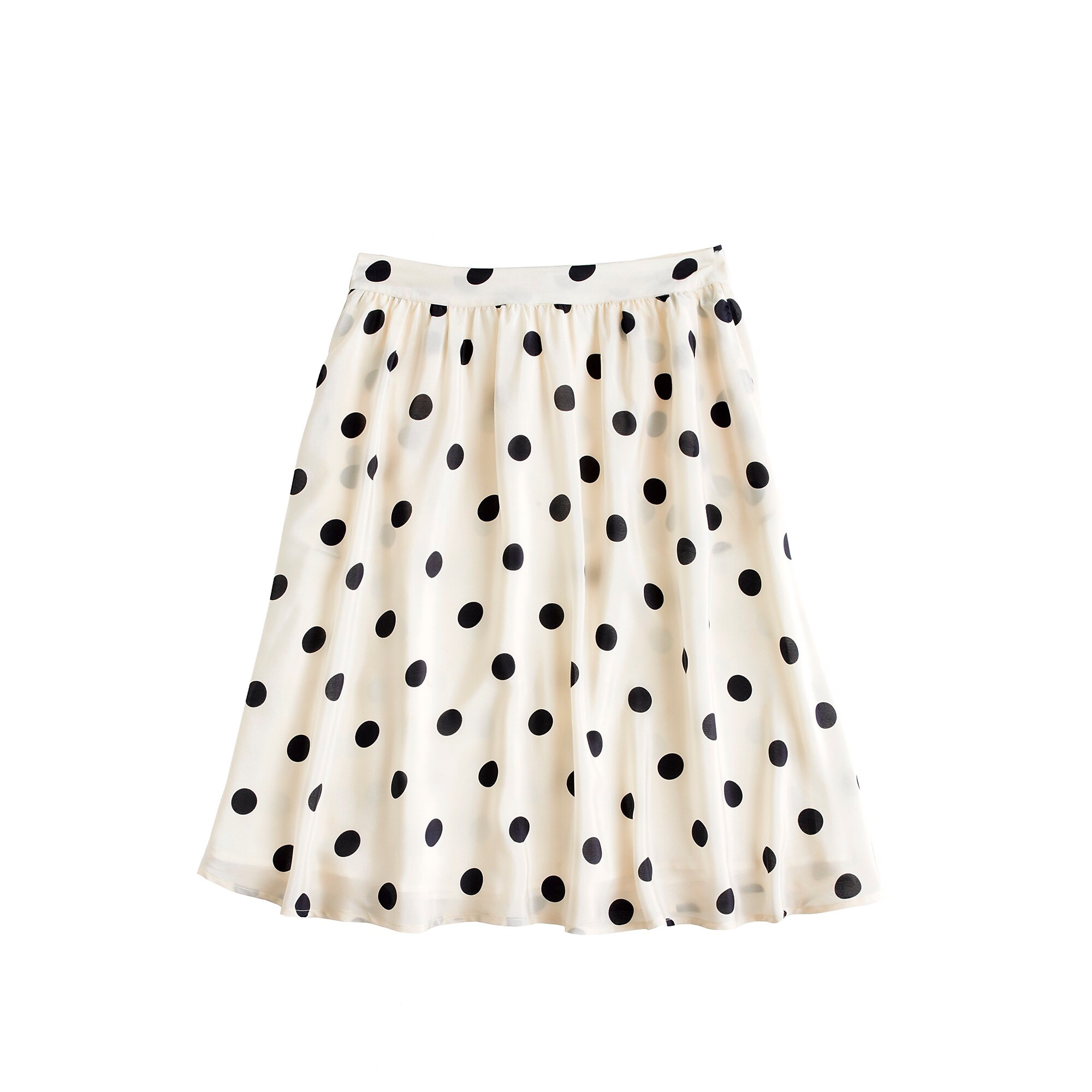 Scatter-dot skirt : Women a-line | J.Crew