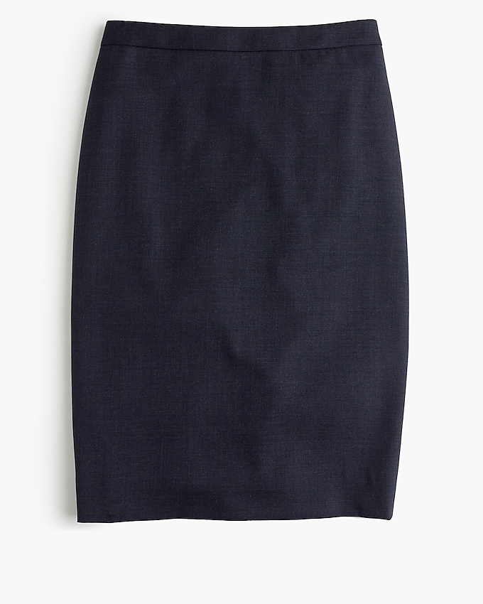 J.Crew: Pencil Skirt In Super 120s Wool For Women