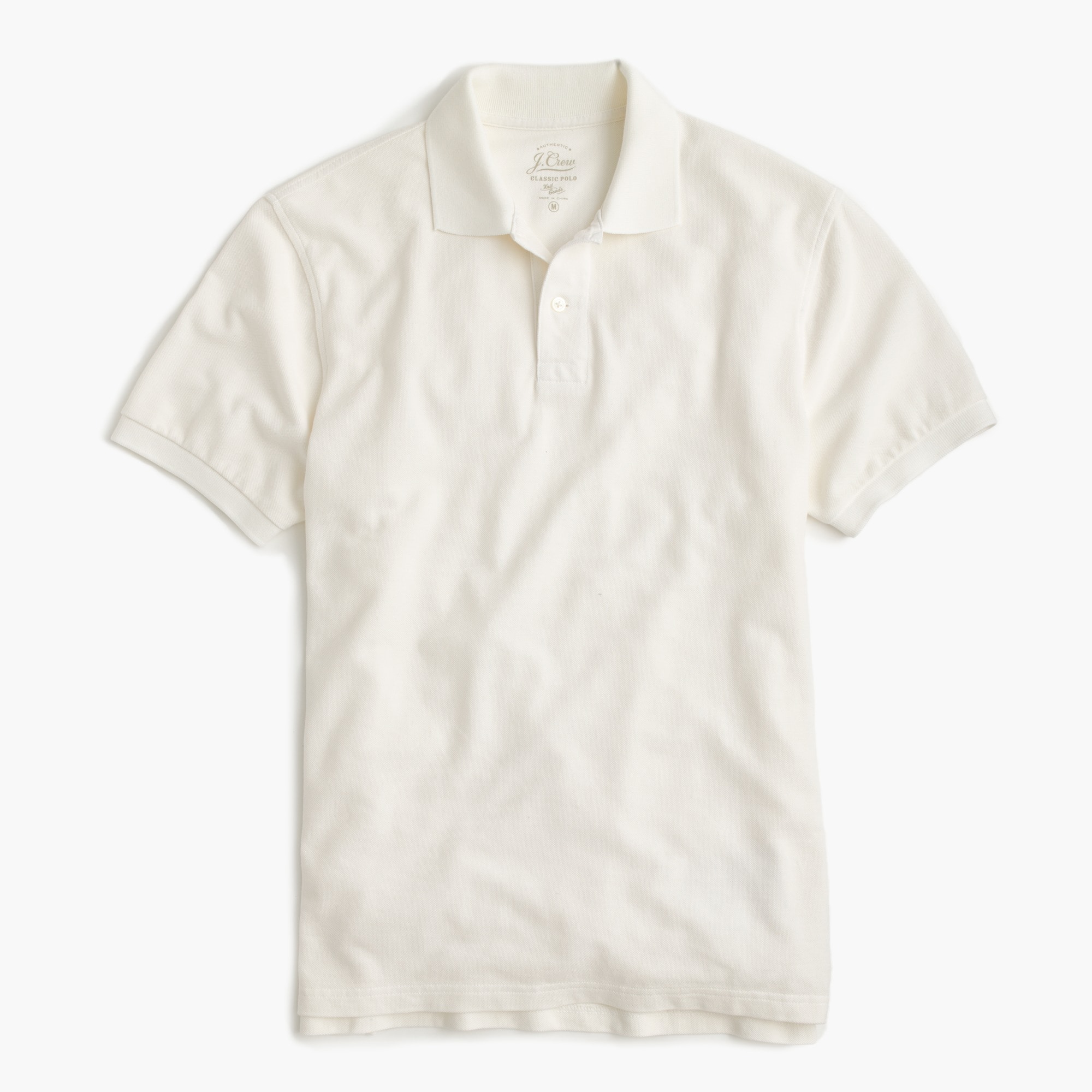 Classic Short-Sleeved Piqué Polo - Ready-to-Wear 1A1S8T