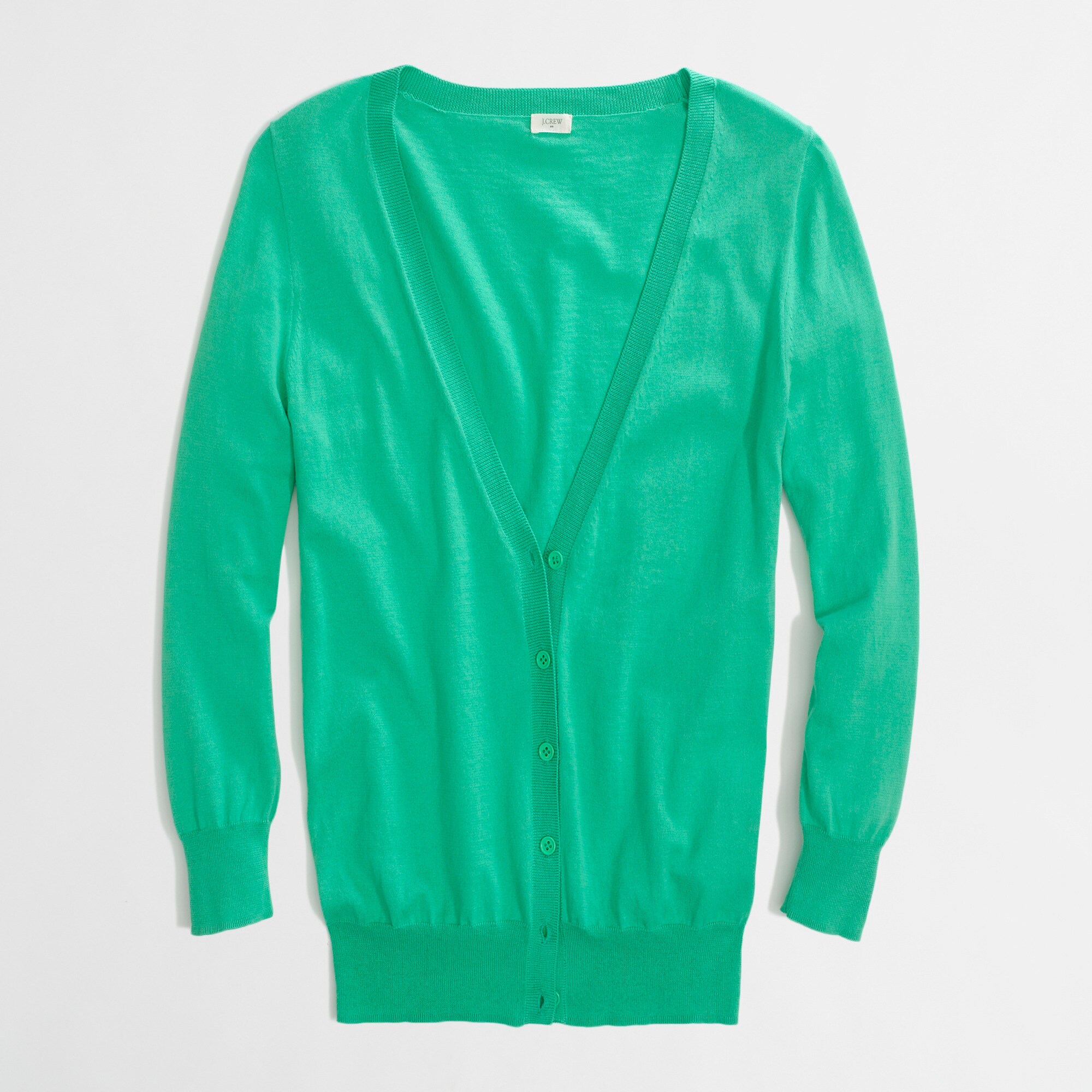 Factory summerweight cotton cardigan