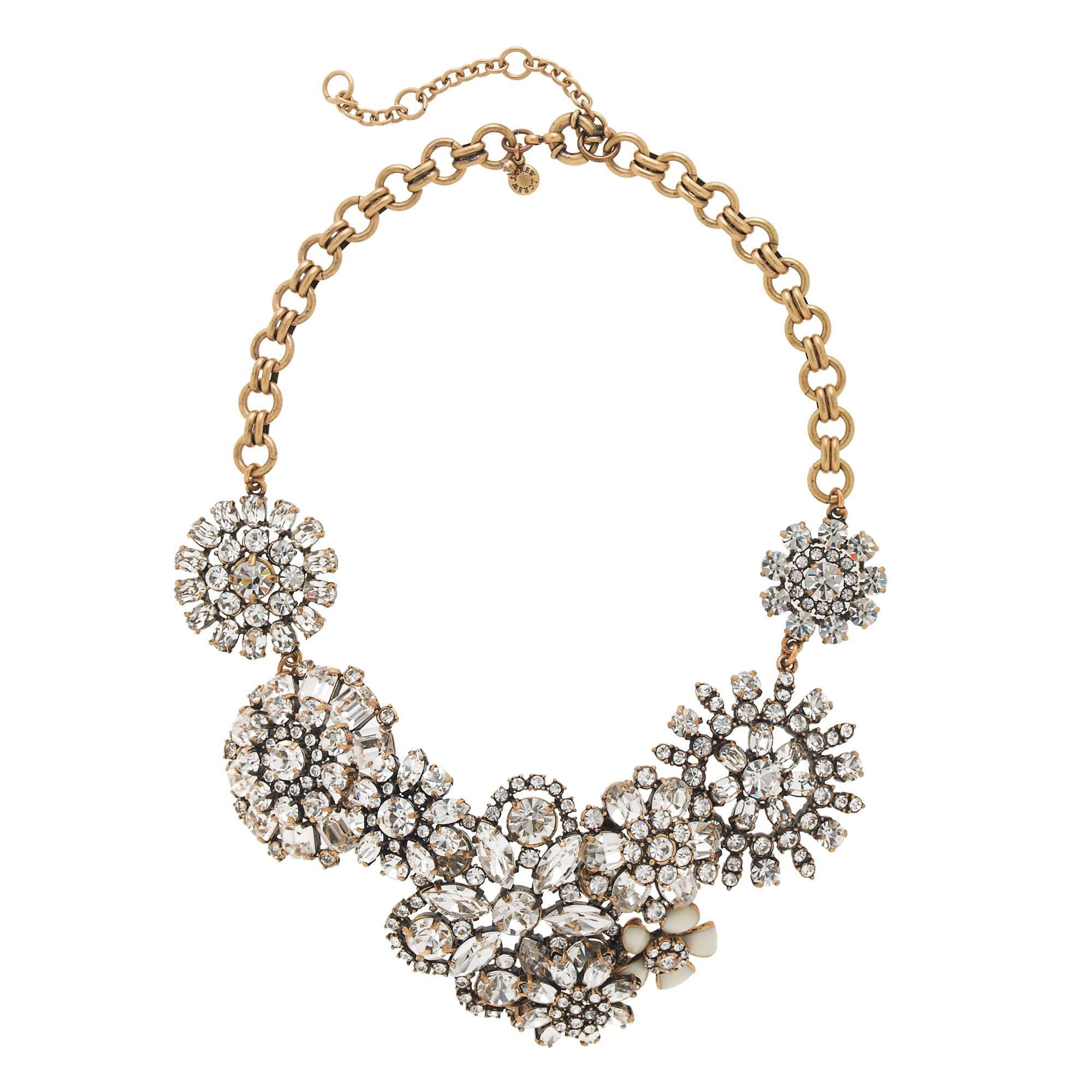 J crew flower statement necklace on sale
