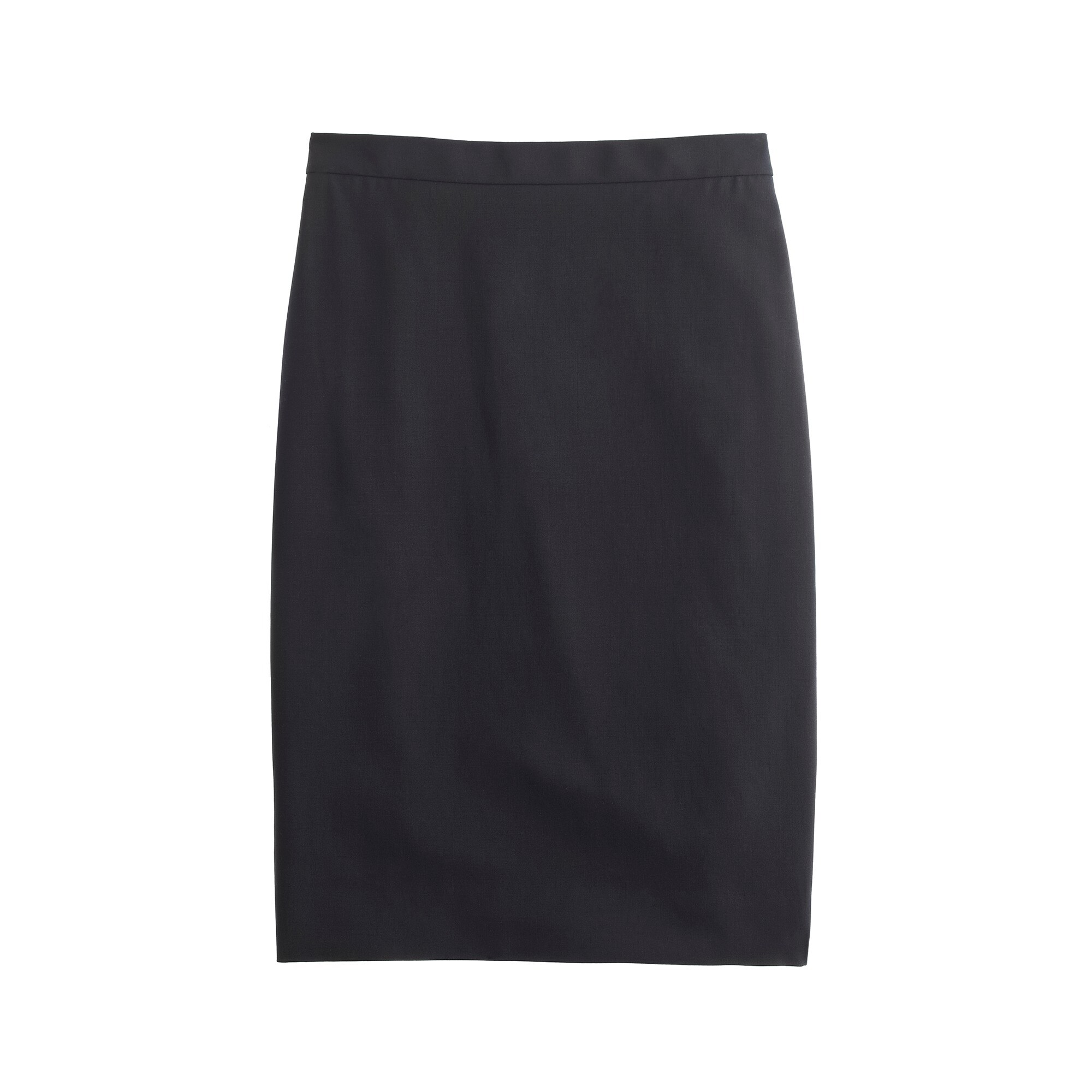 Pencil skirt in Italian two-way stretch wool