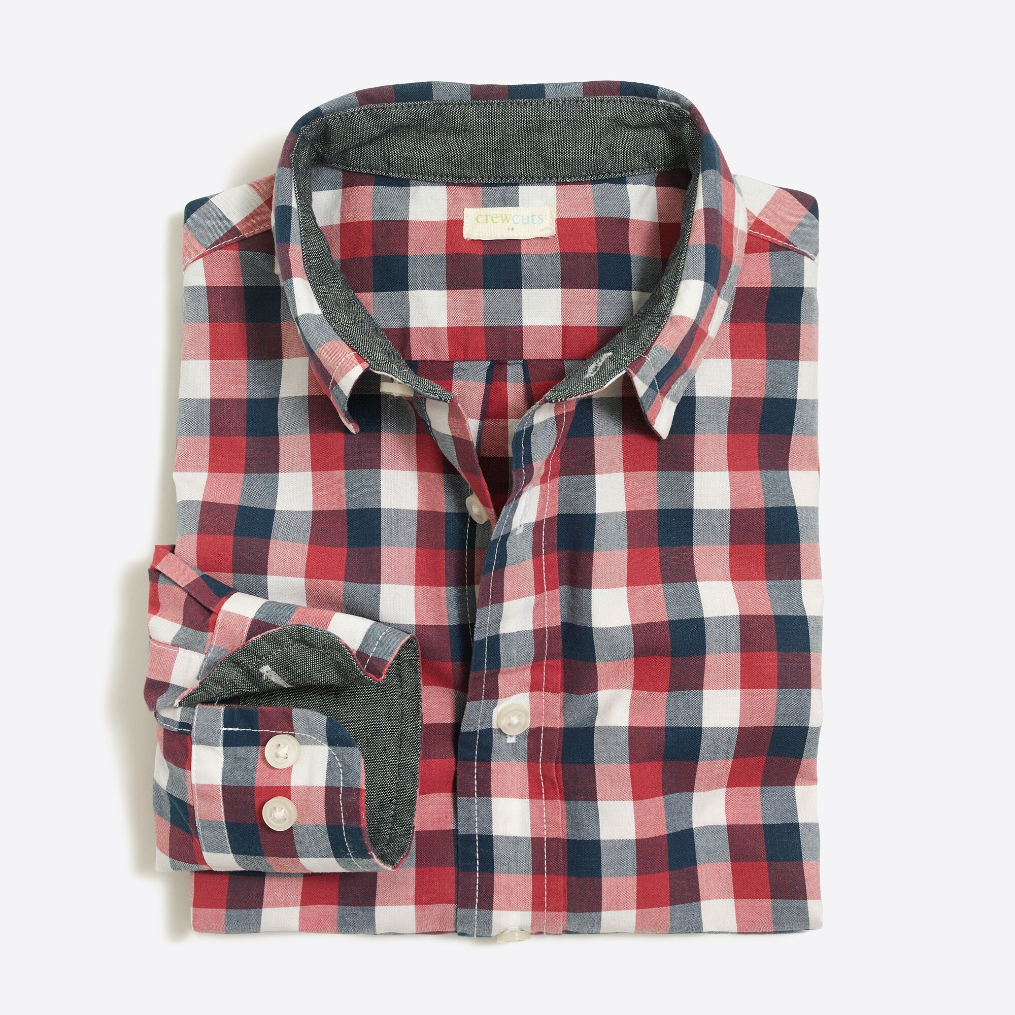 boys' patterned washed shirt for boys