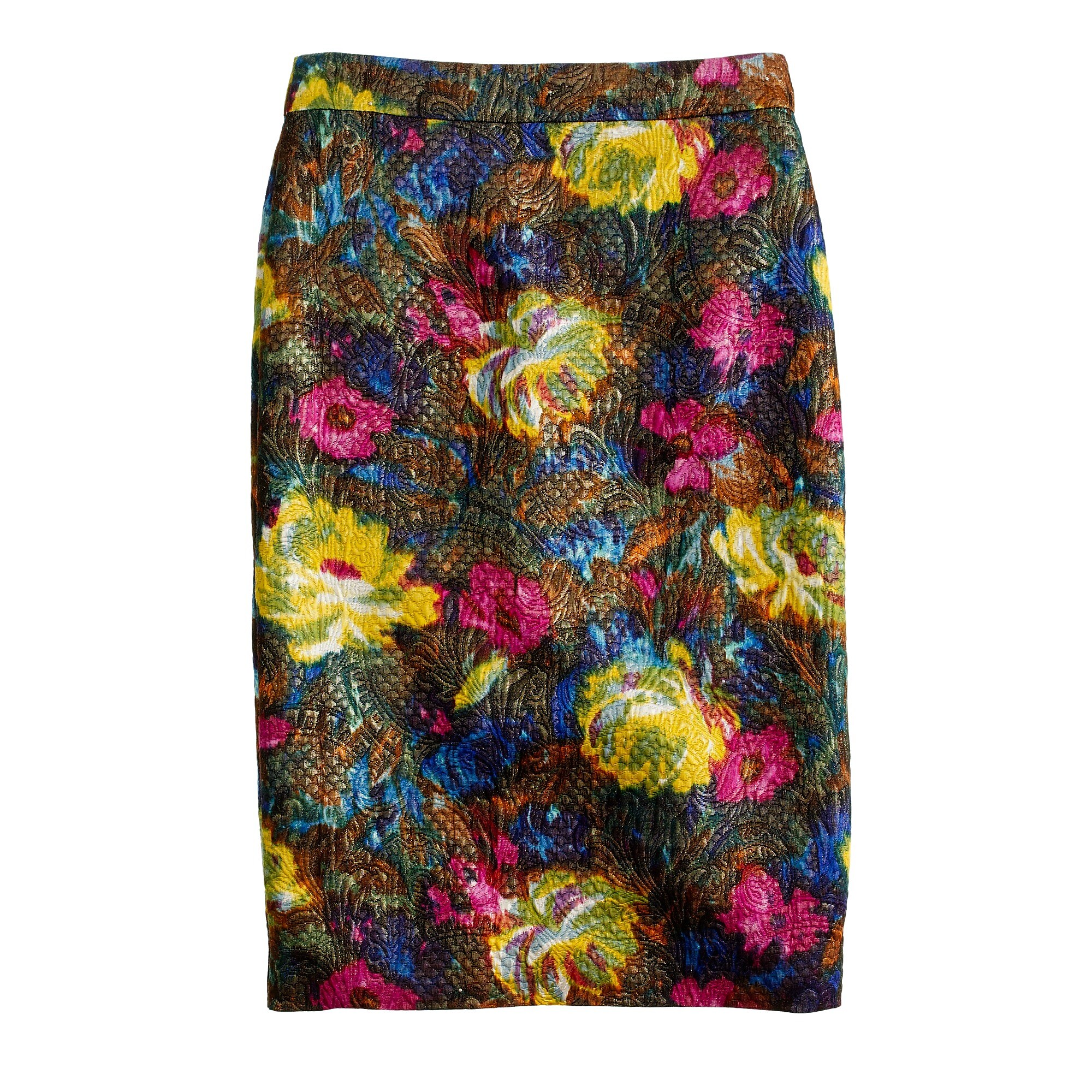 Collection No. 2 pencil skirt in floral brocade : Women pencil | J.Crew