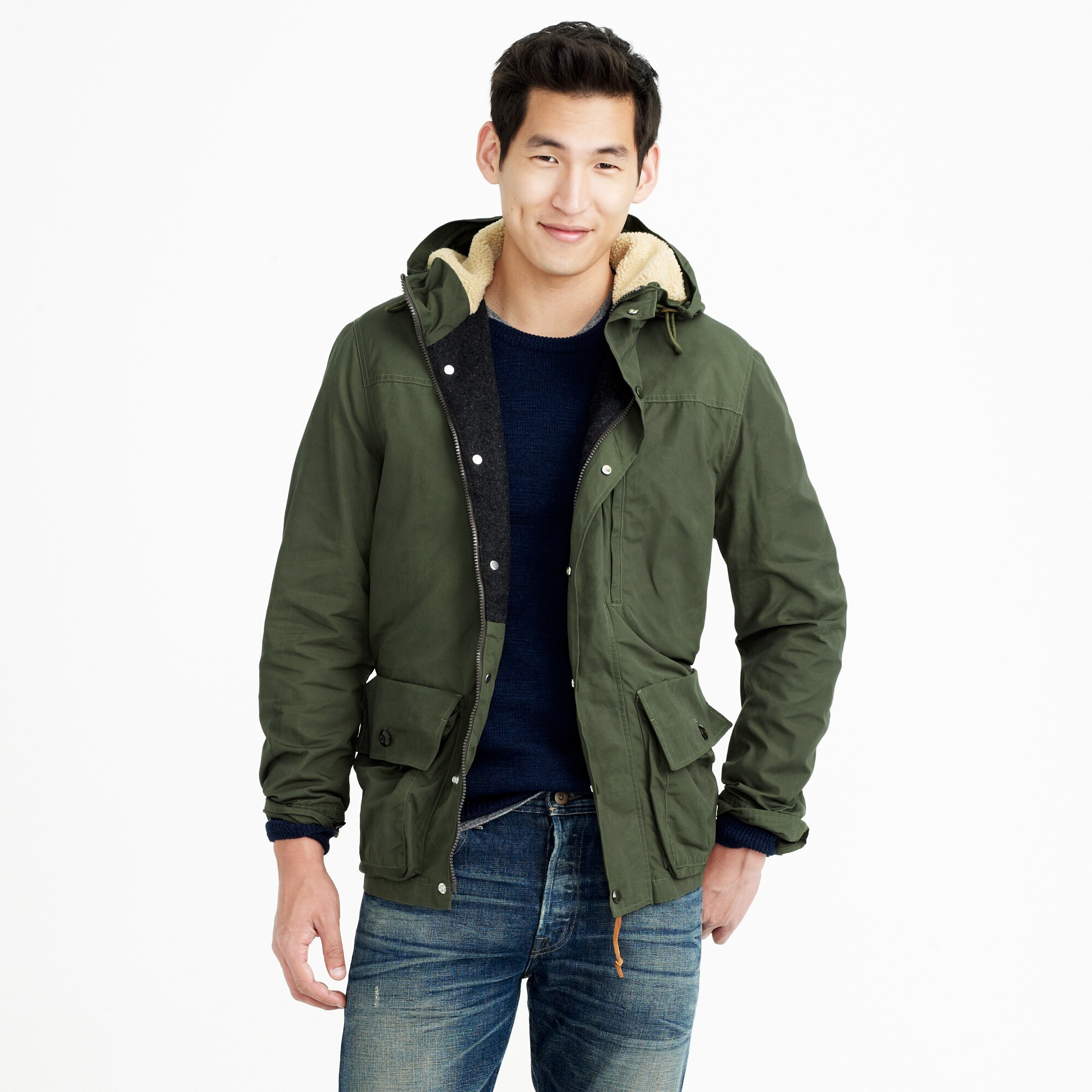 Download Hooded Heathfield jacket : Men transitional jackets | J.Crew