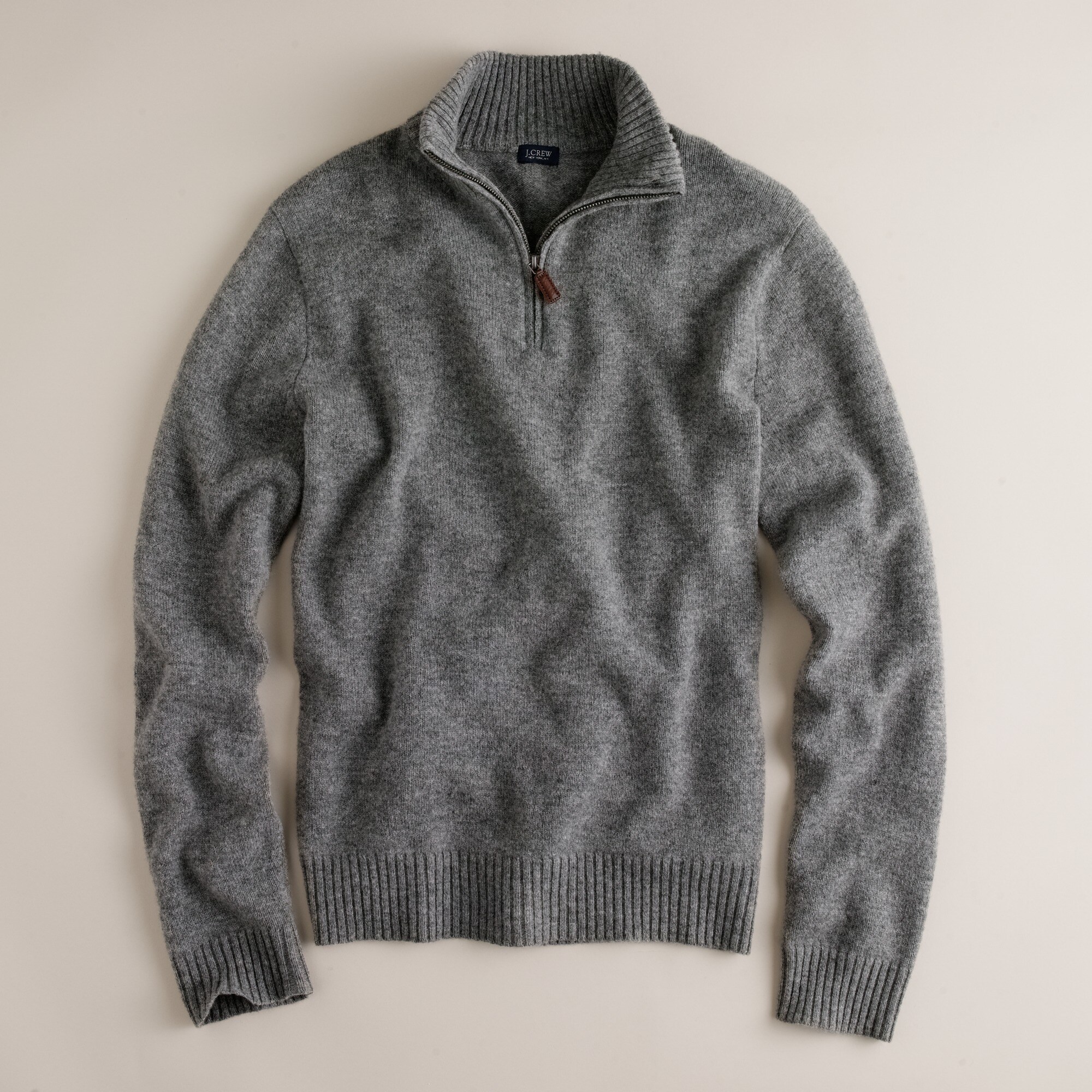 Lambswool half-zip sweater : | J.Crew
