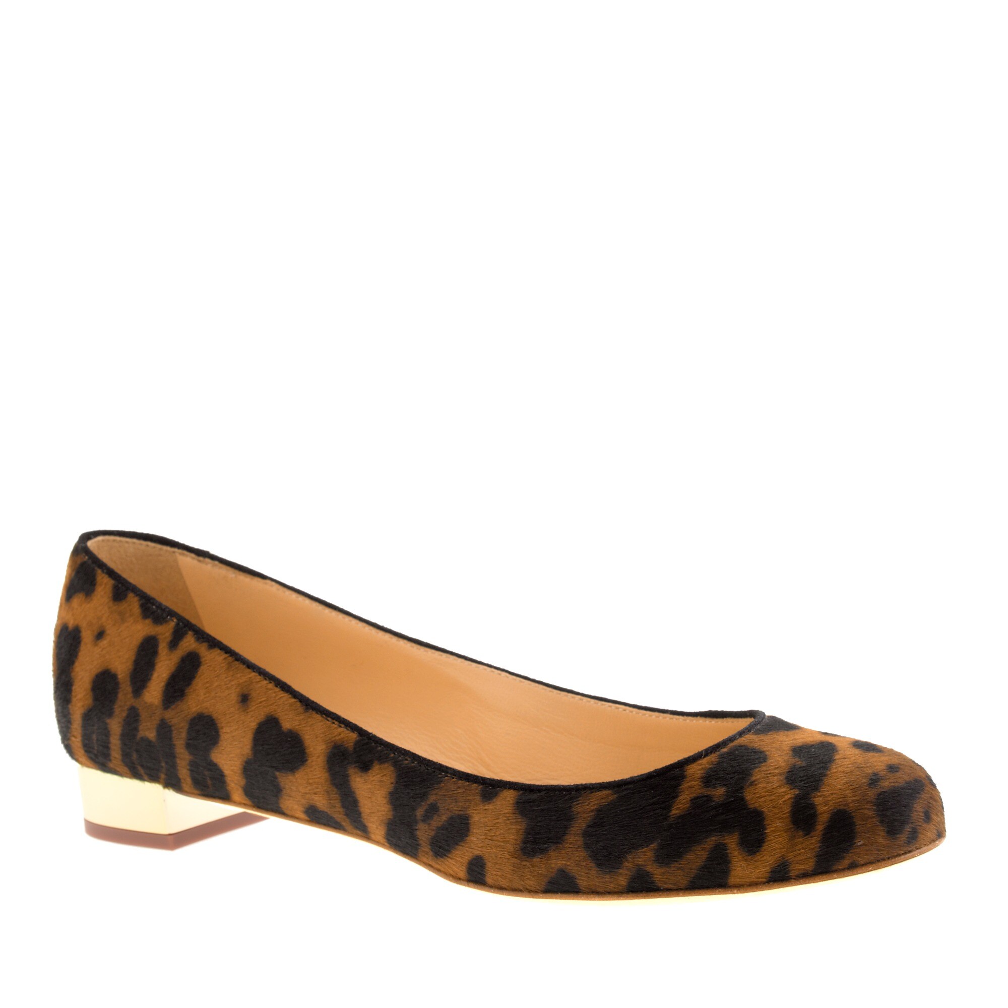 J.Crew: Collection Janey calf hair flats