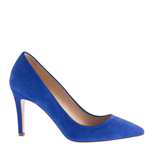 Everly suede pumps : Women Heels | J.Crew