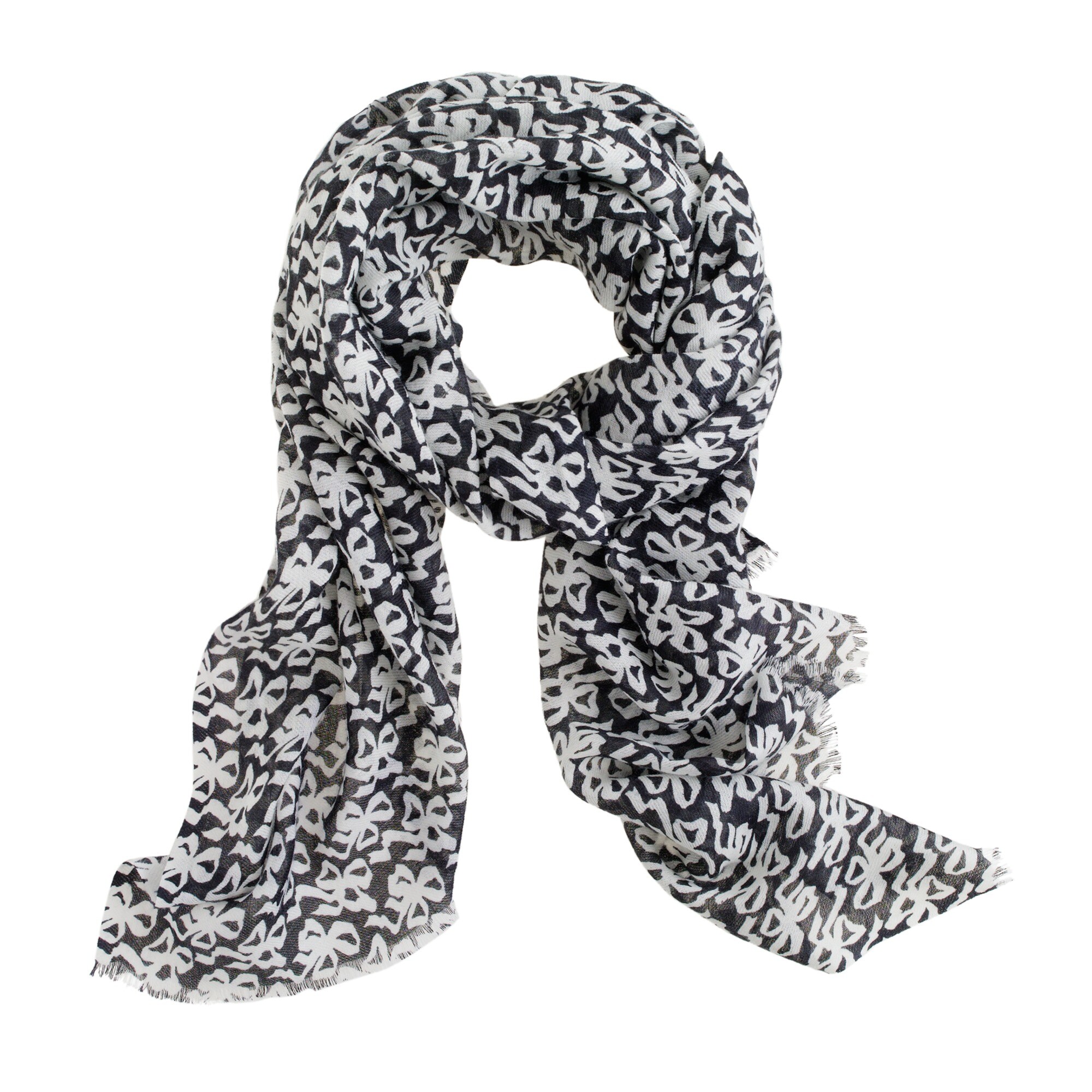 Printed wool scarf Women scarves J.Crew