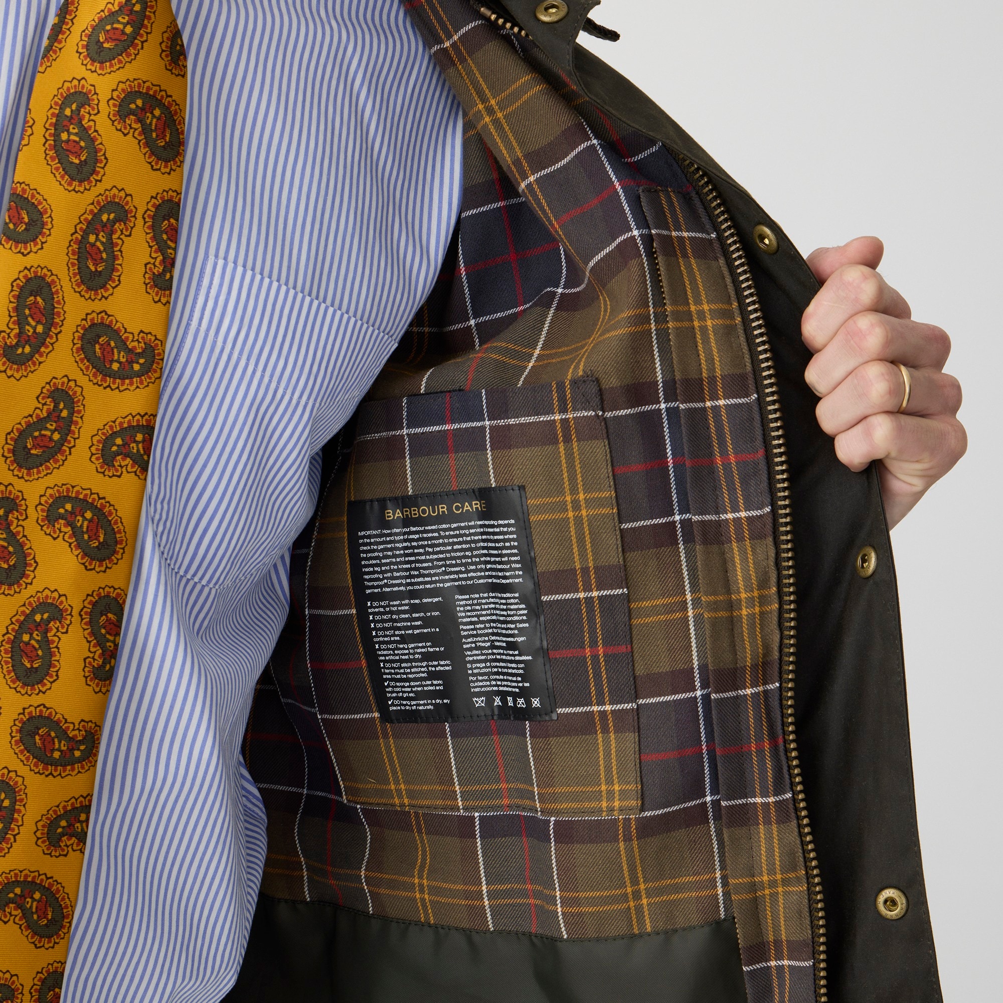 Barbour® Sylkoil Ashby jacket