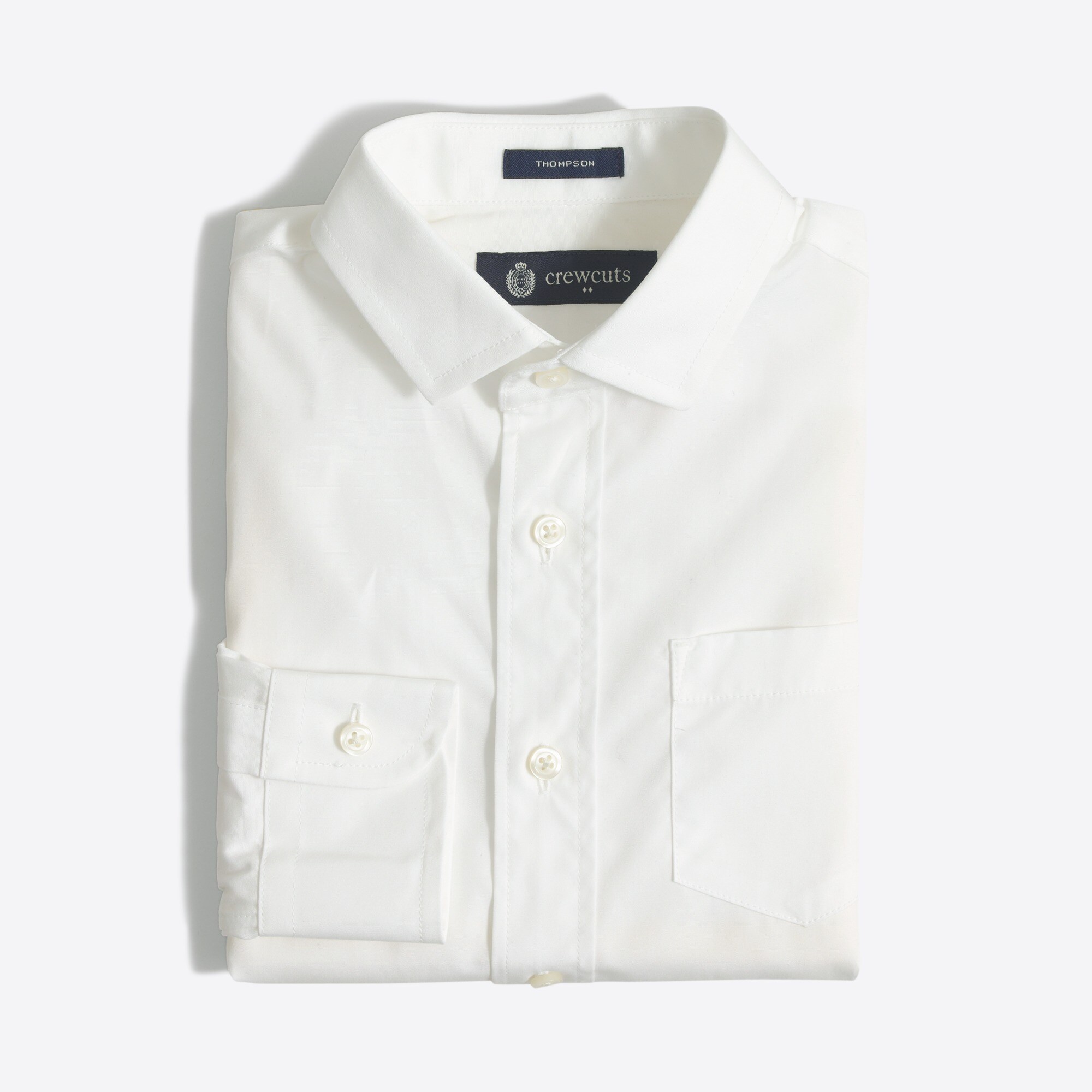 Boys' Thompson spread-collar dress shirt