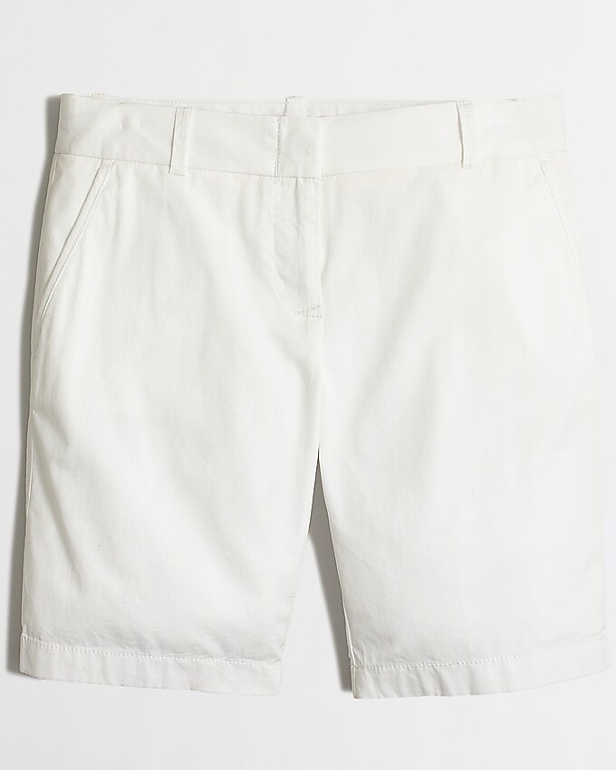 factory: 9" chino short for women, right side, view zoomed