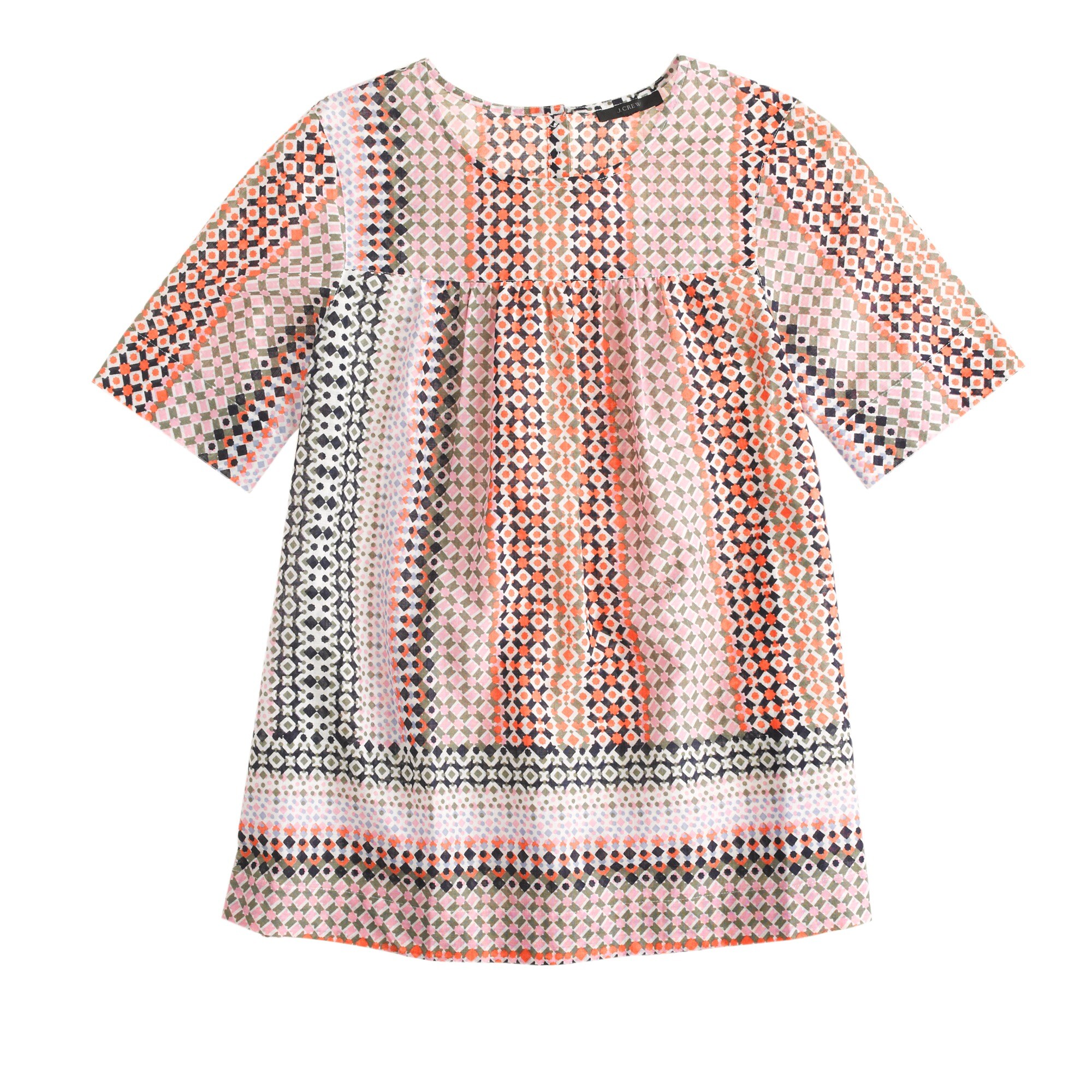 Pink geo top