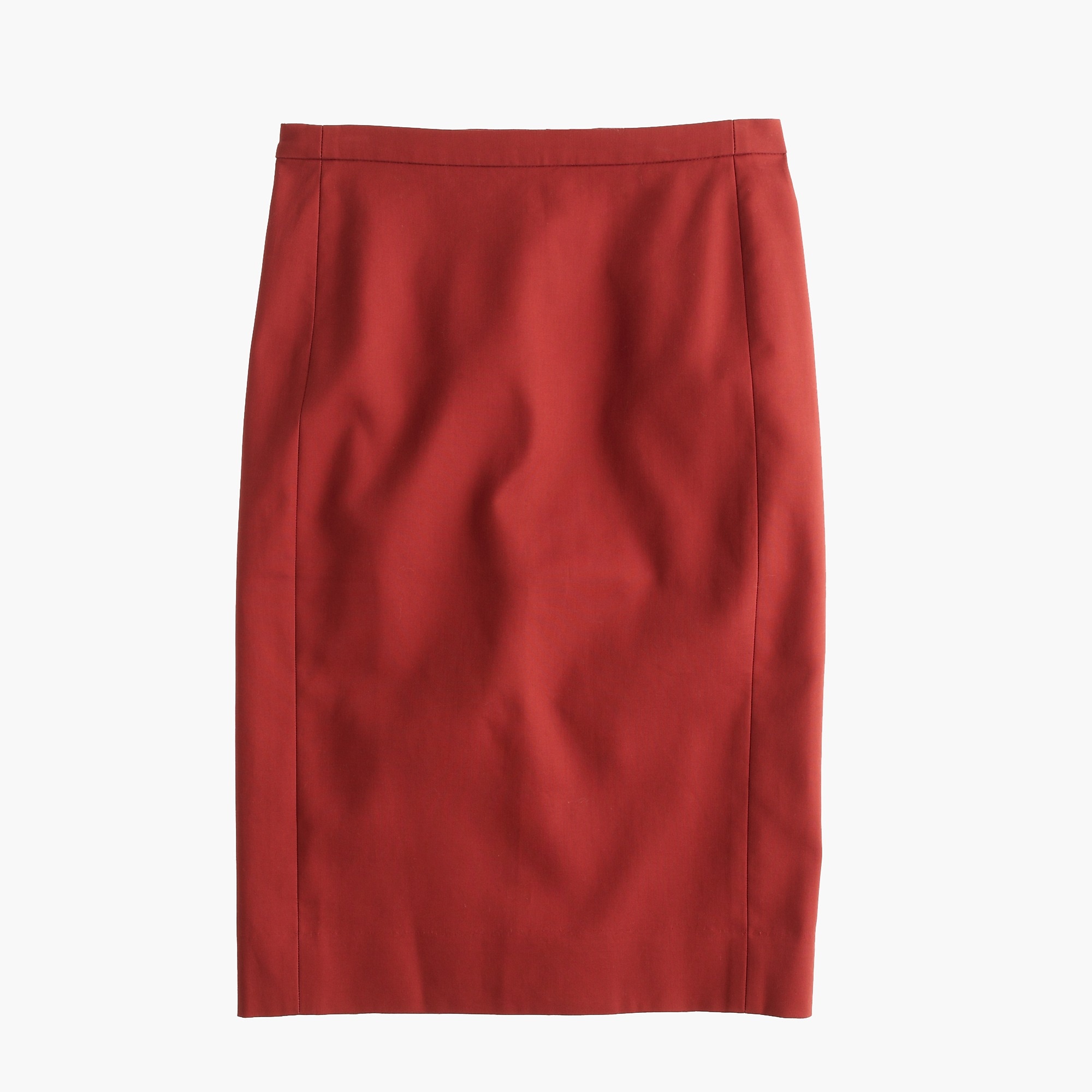 Petite No. 2 pencil skirt in cotton twill : Women skirts | J.Crew