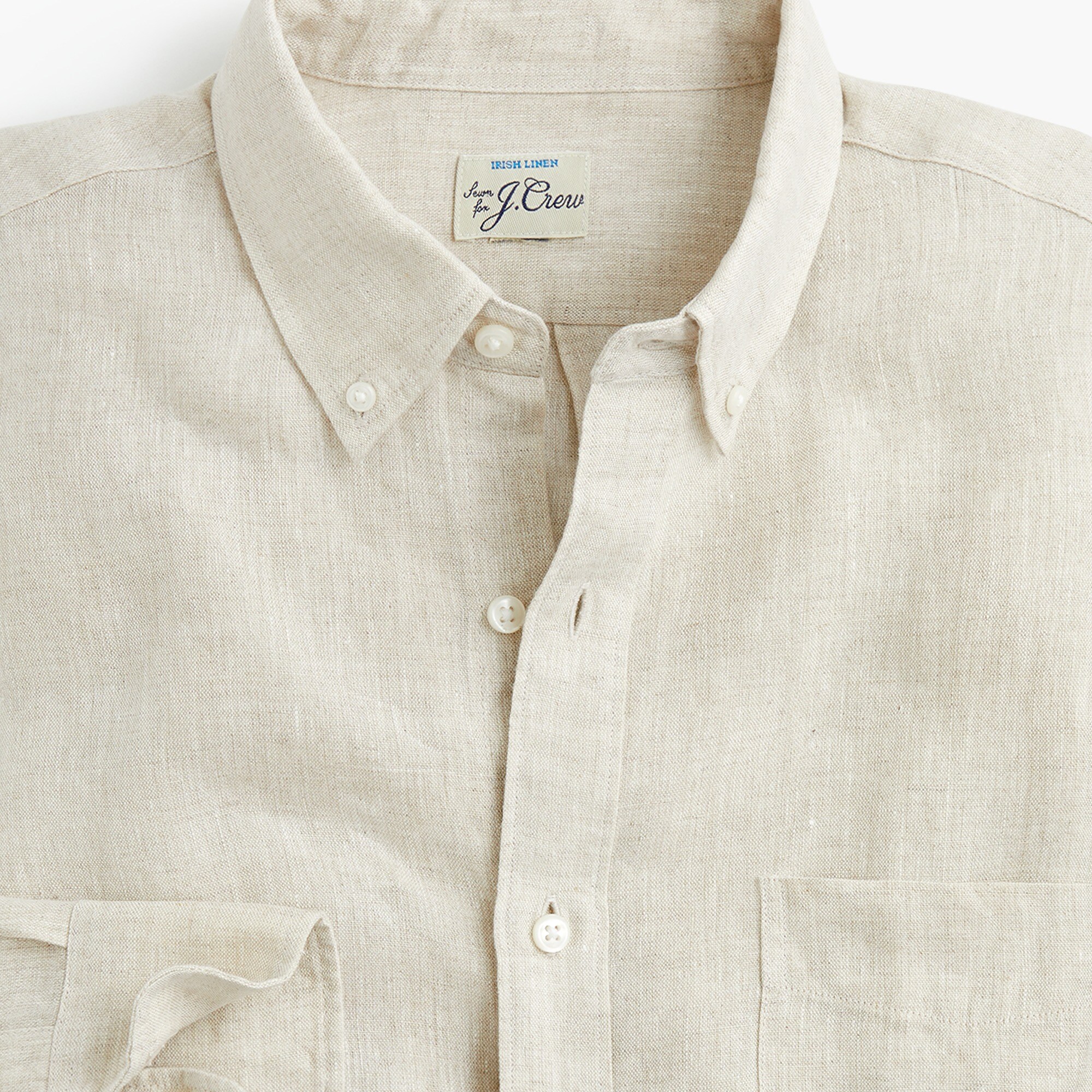 men's d&eacute;lav&eacute; irish linen shirt - men's woven shirts