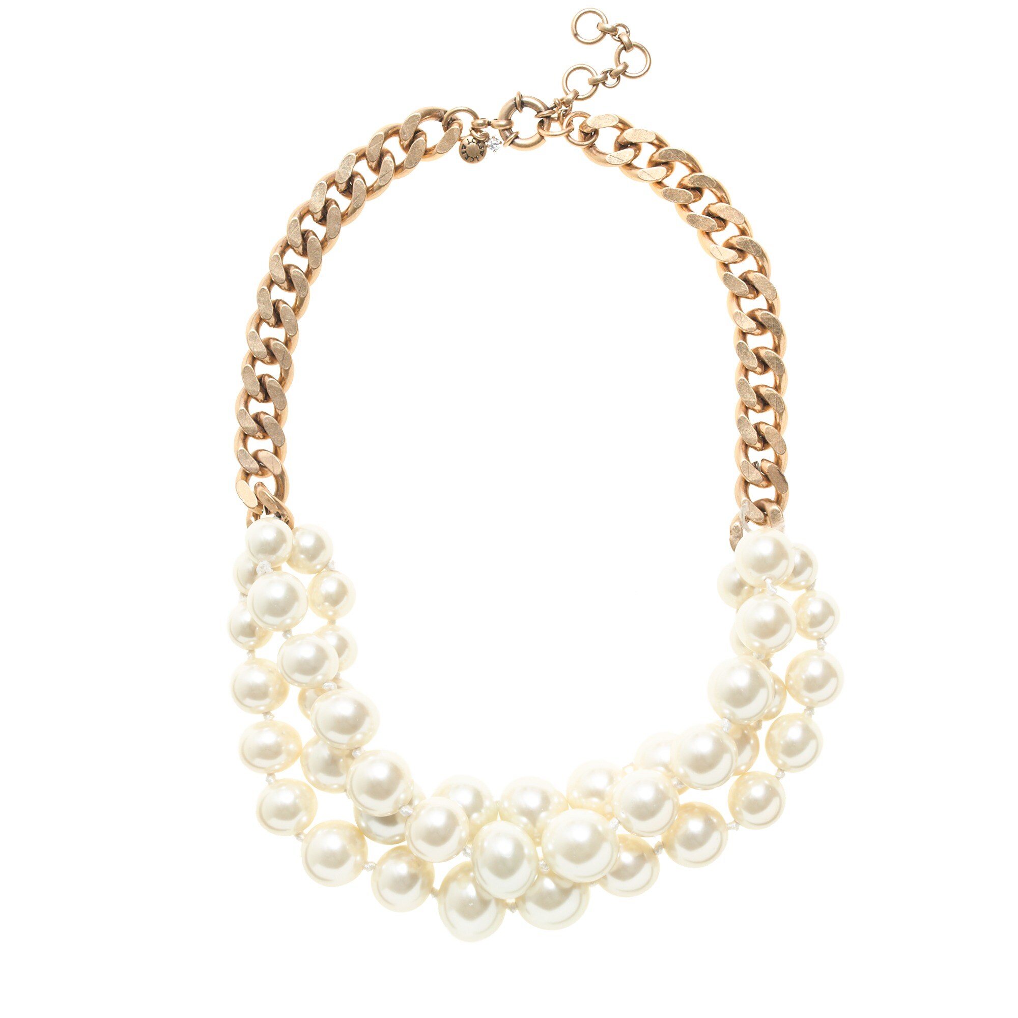 Twisted pearl necklace : | J.Crew