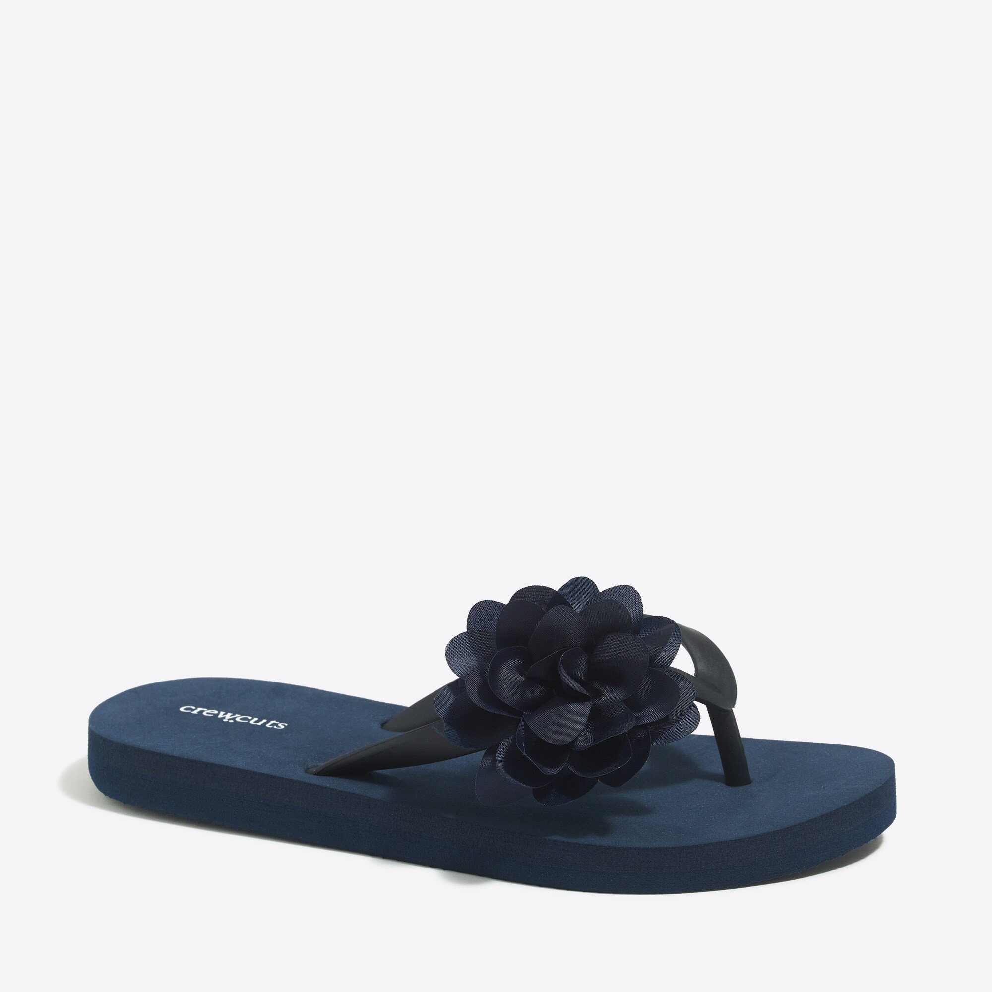 girls' flower flip-flops for girls