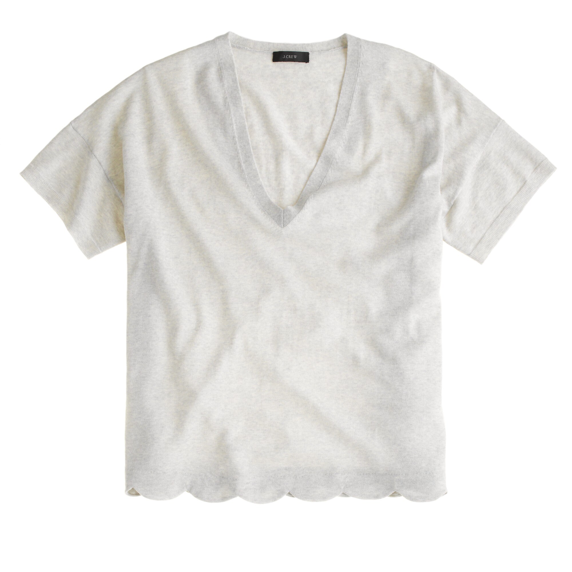 J crew scalloped sweater online