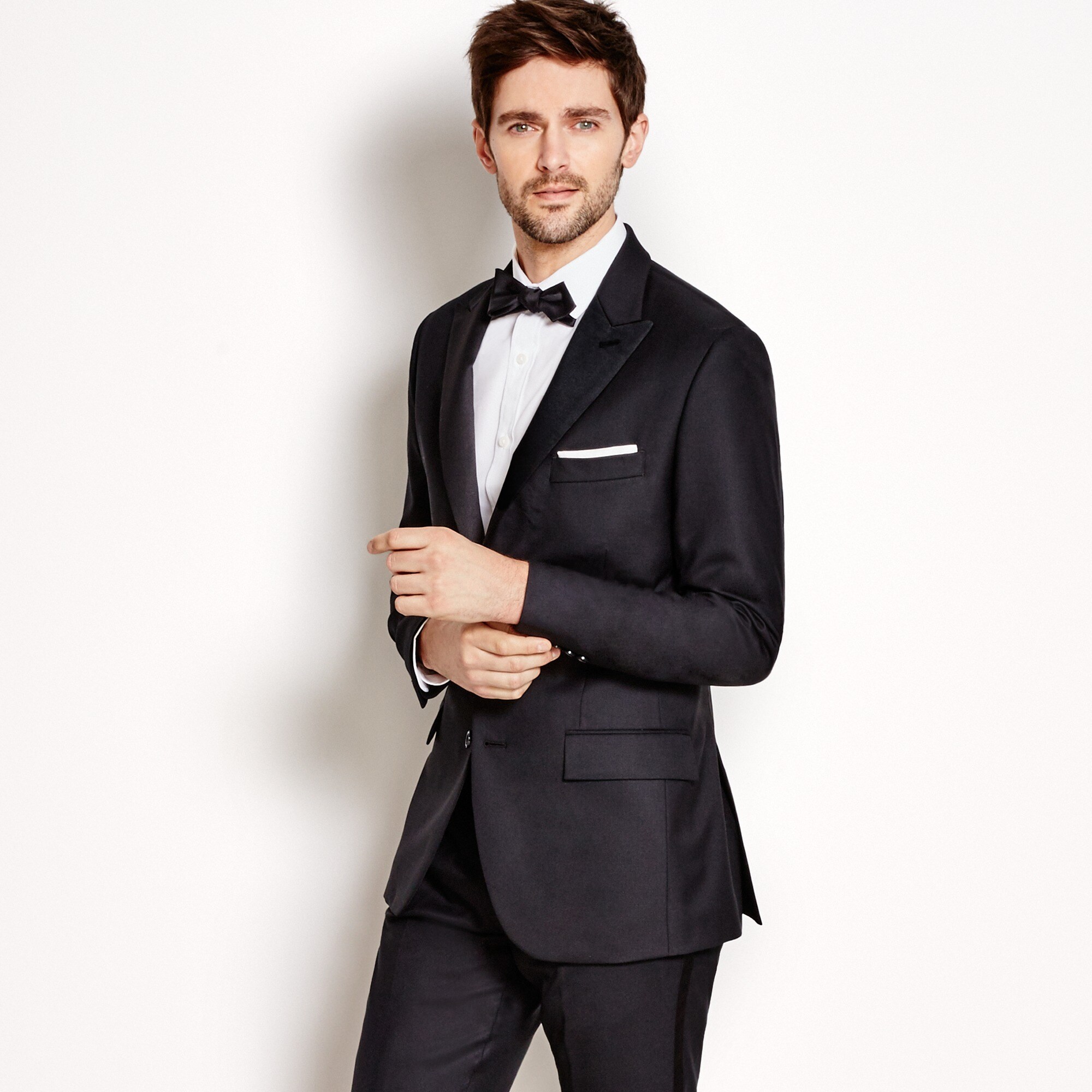 j crew tuxedo dress