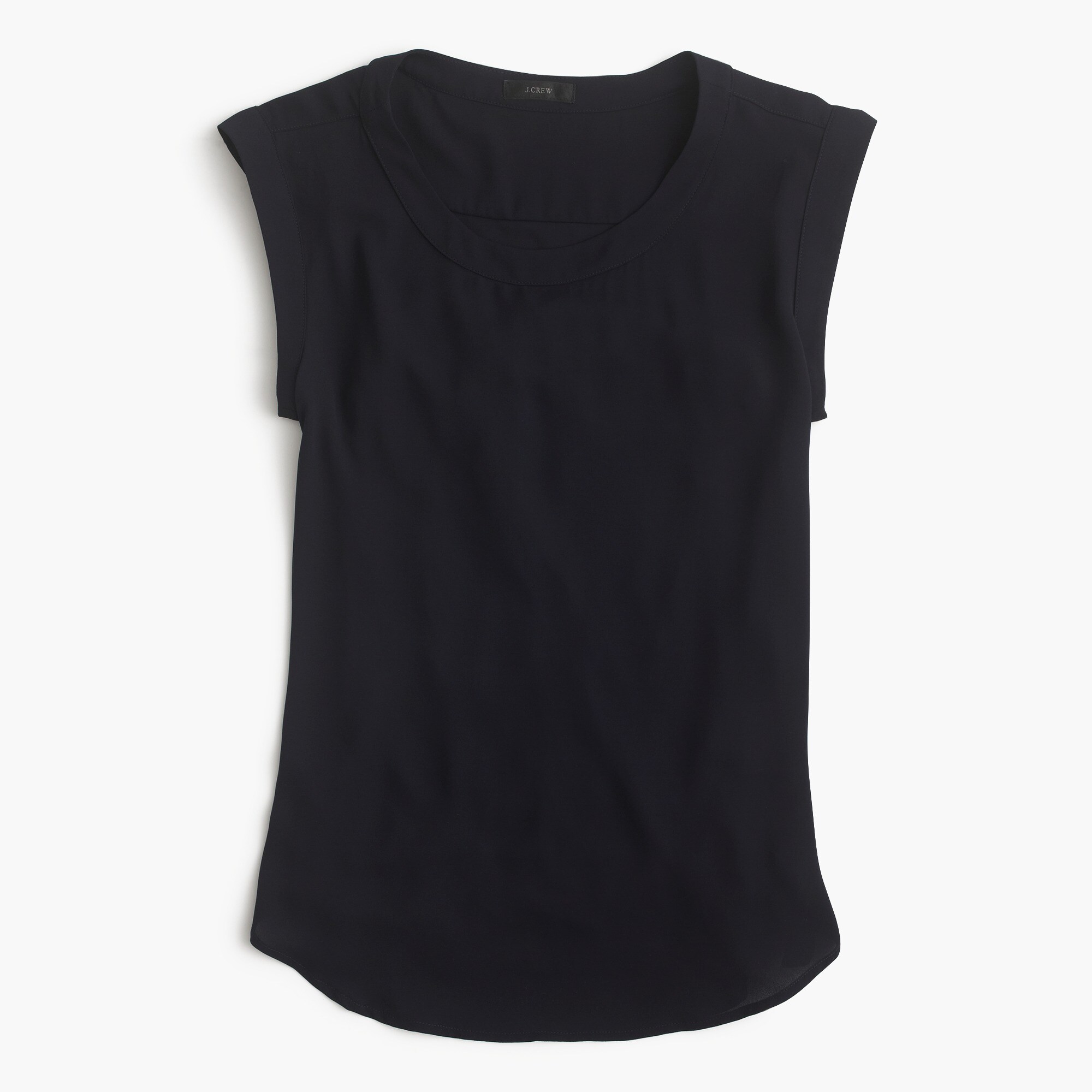 Sleeveless drapey top
