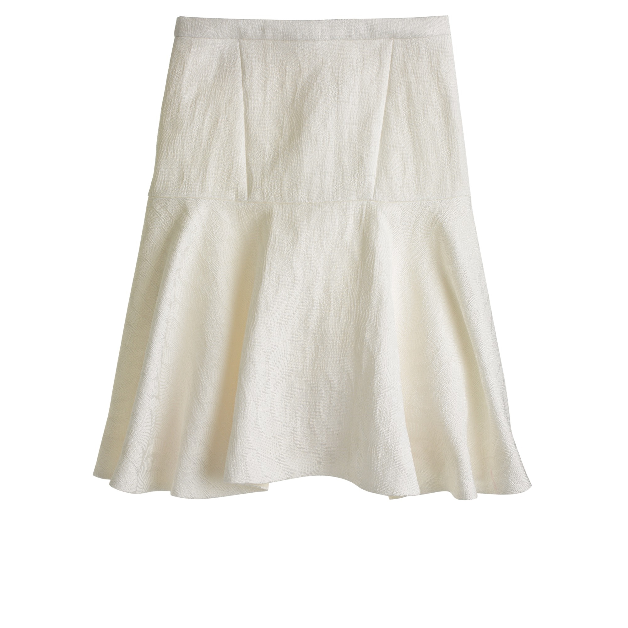 Collection raffia shells skirt