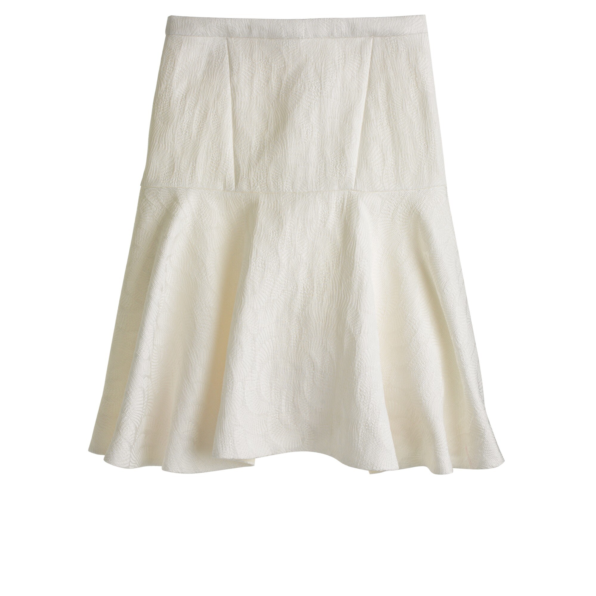 Collection raffia shells skirt