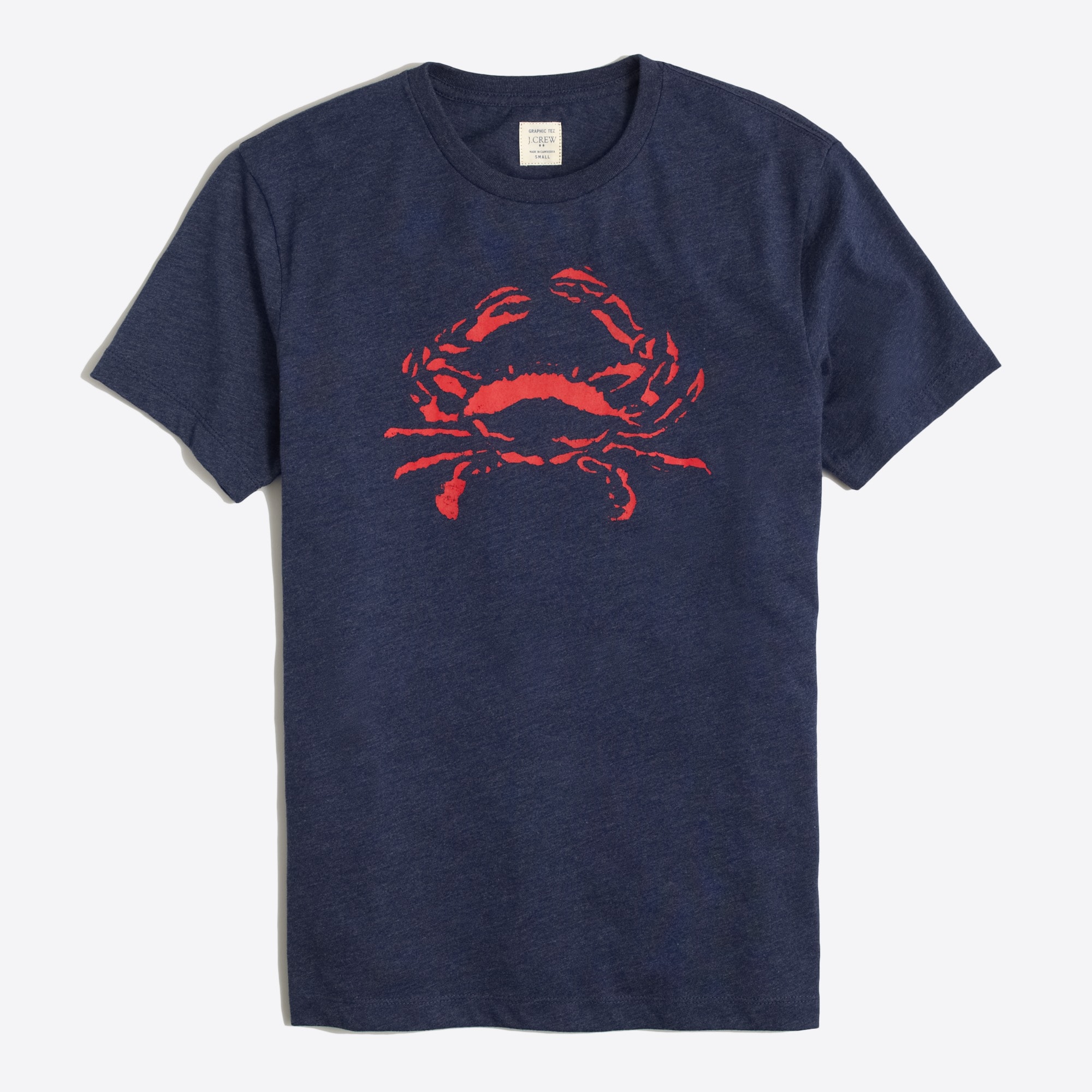 Broken-in crab tee