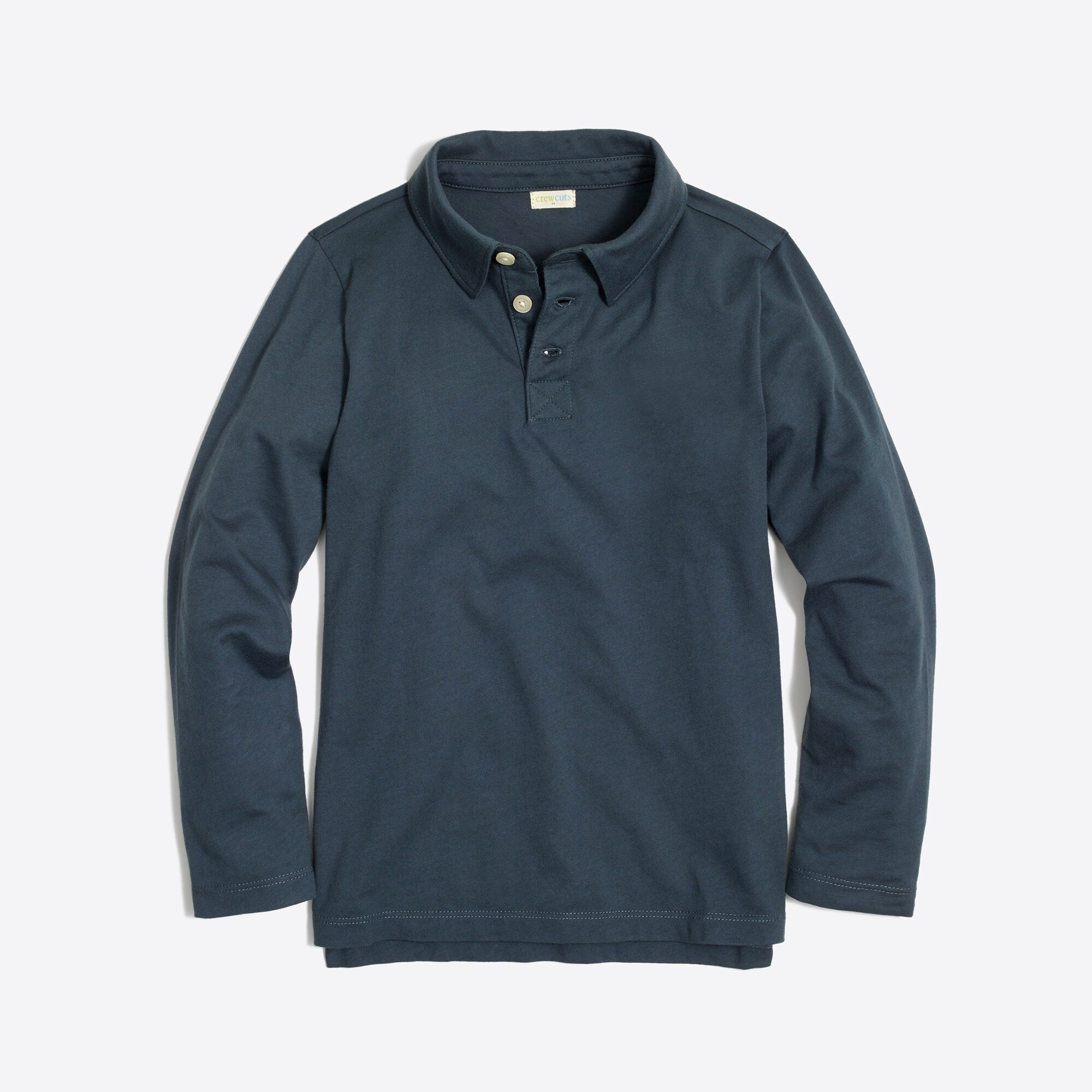 Kids' long-sleeve polo shirt