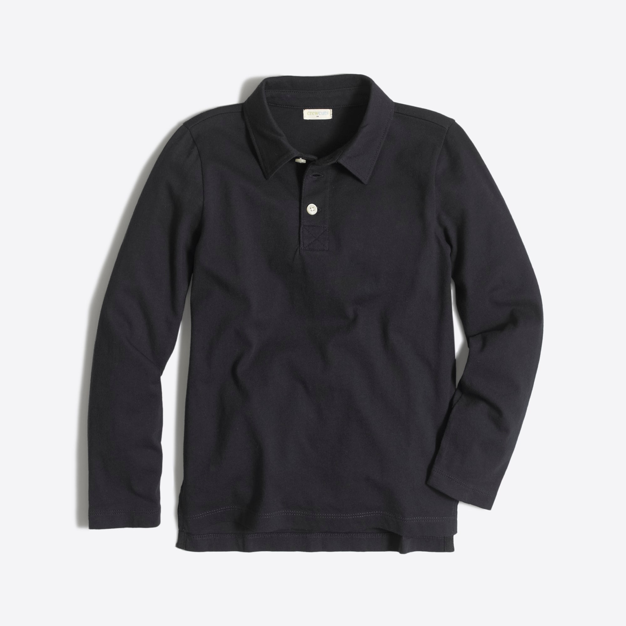  Boys' long-sleeve polo shirt