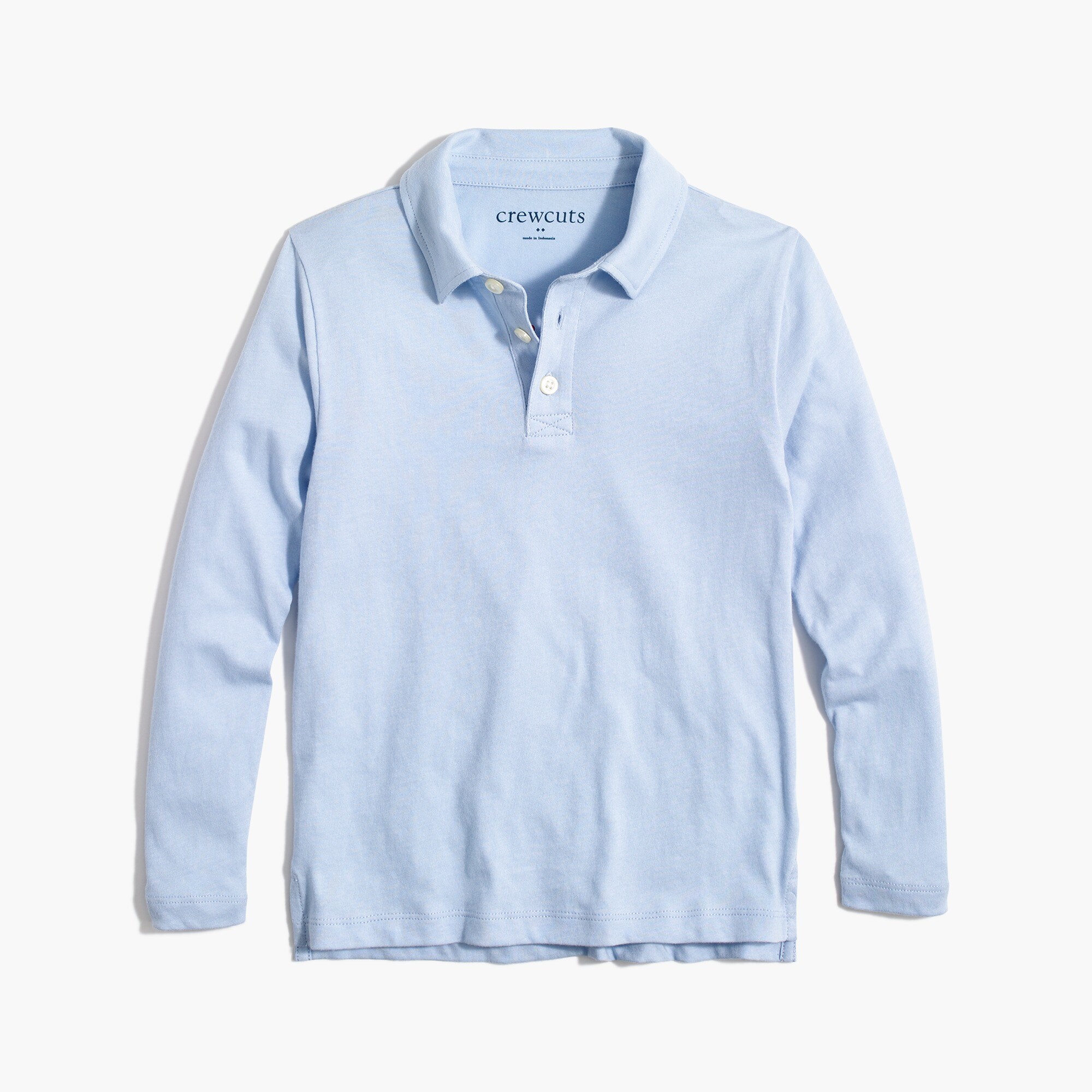 Kids' long-sleeve polo shirt