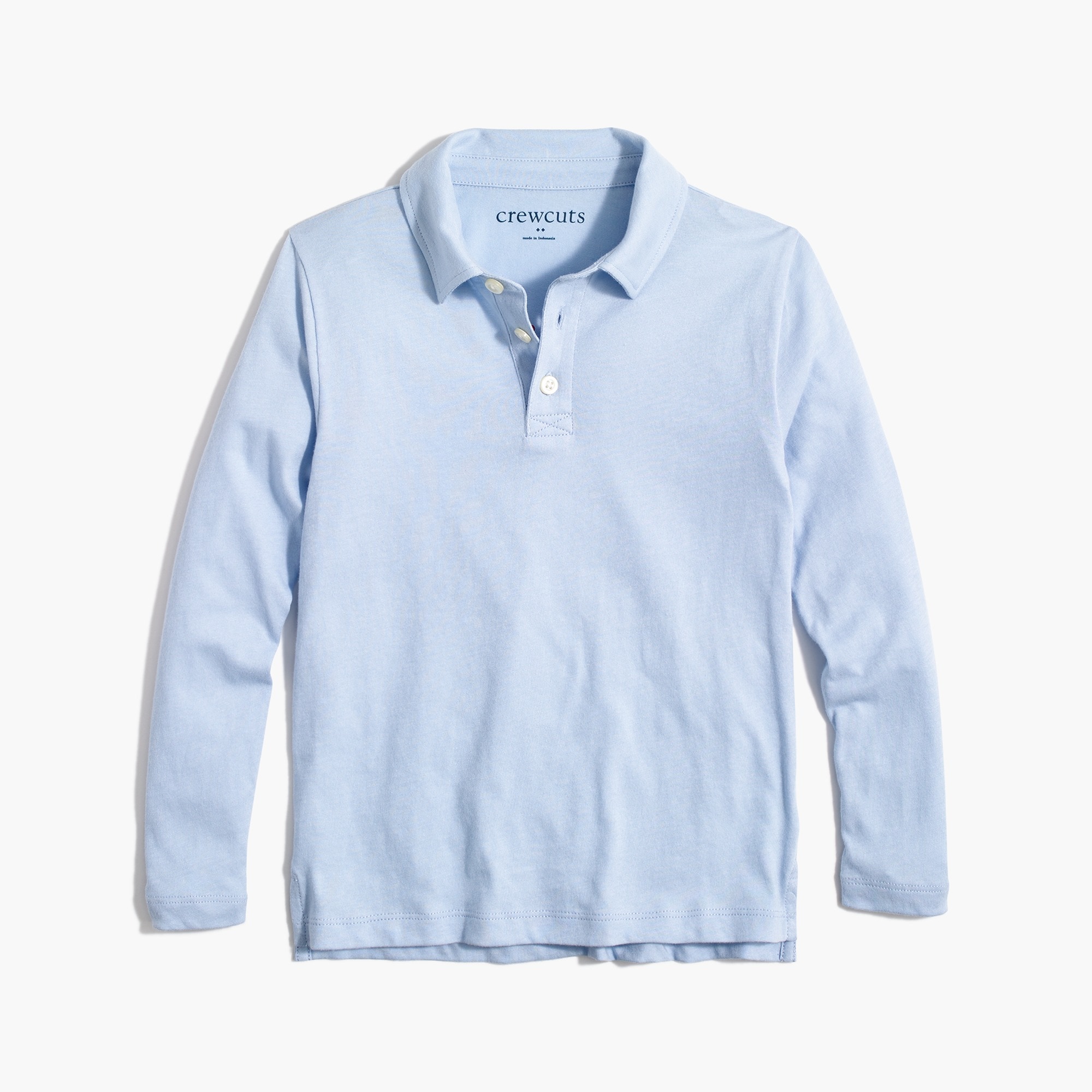  Boys' long-sleeve polo shirt